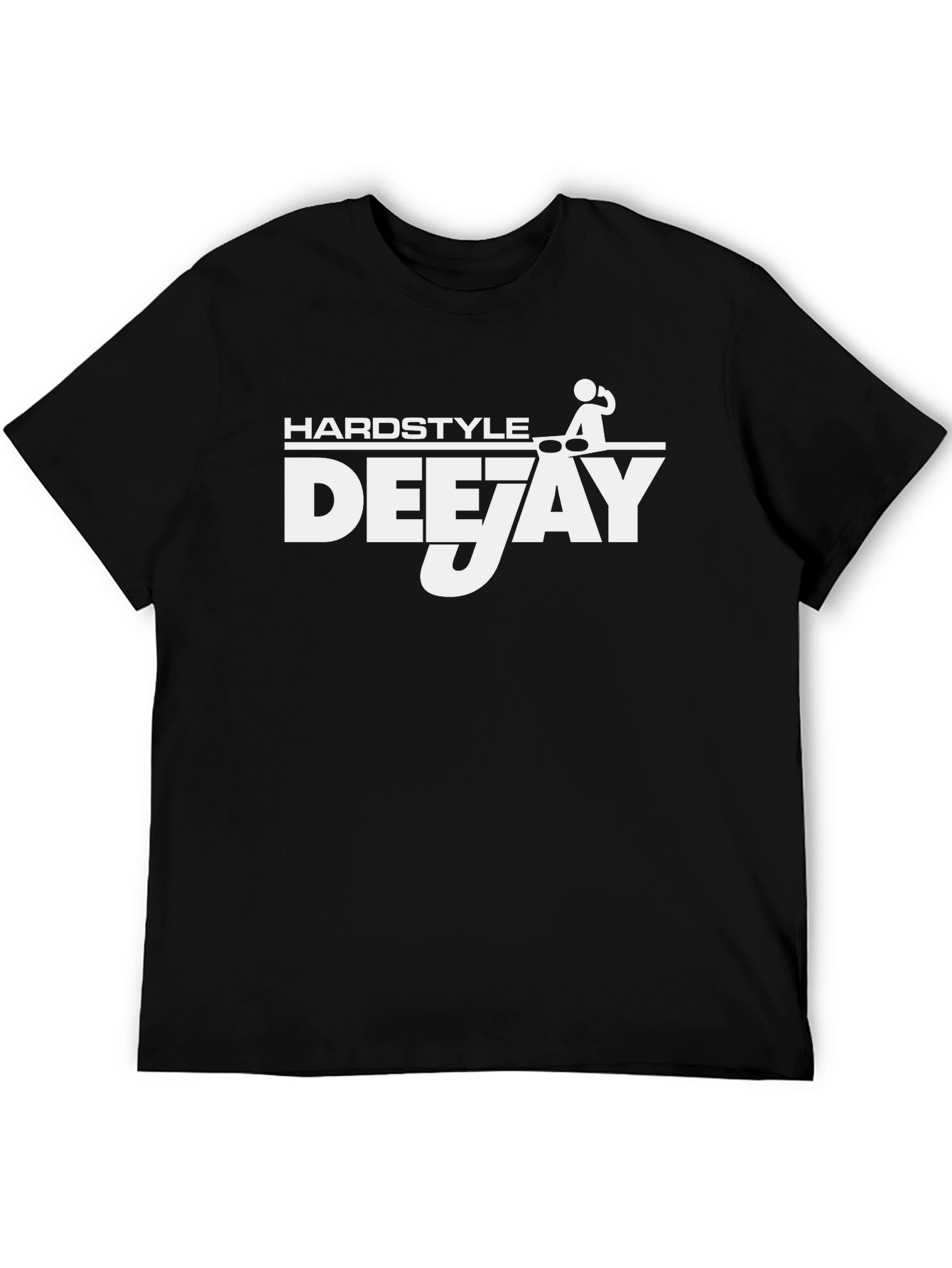 Hardstyle Deejay Black T-Shirt Music Lover