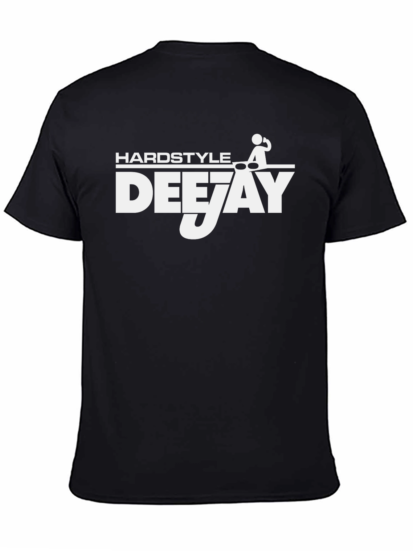Hardstyle Deejay Black T-Shirt Music Lover