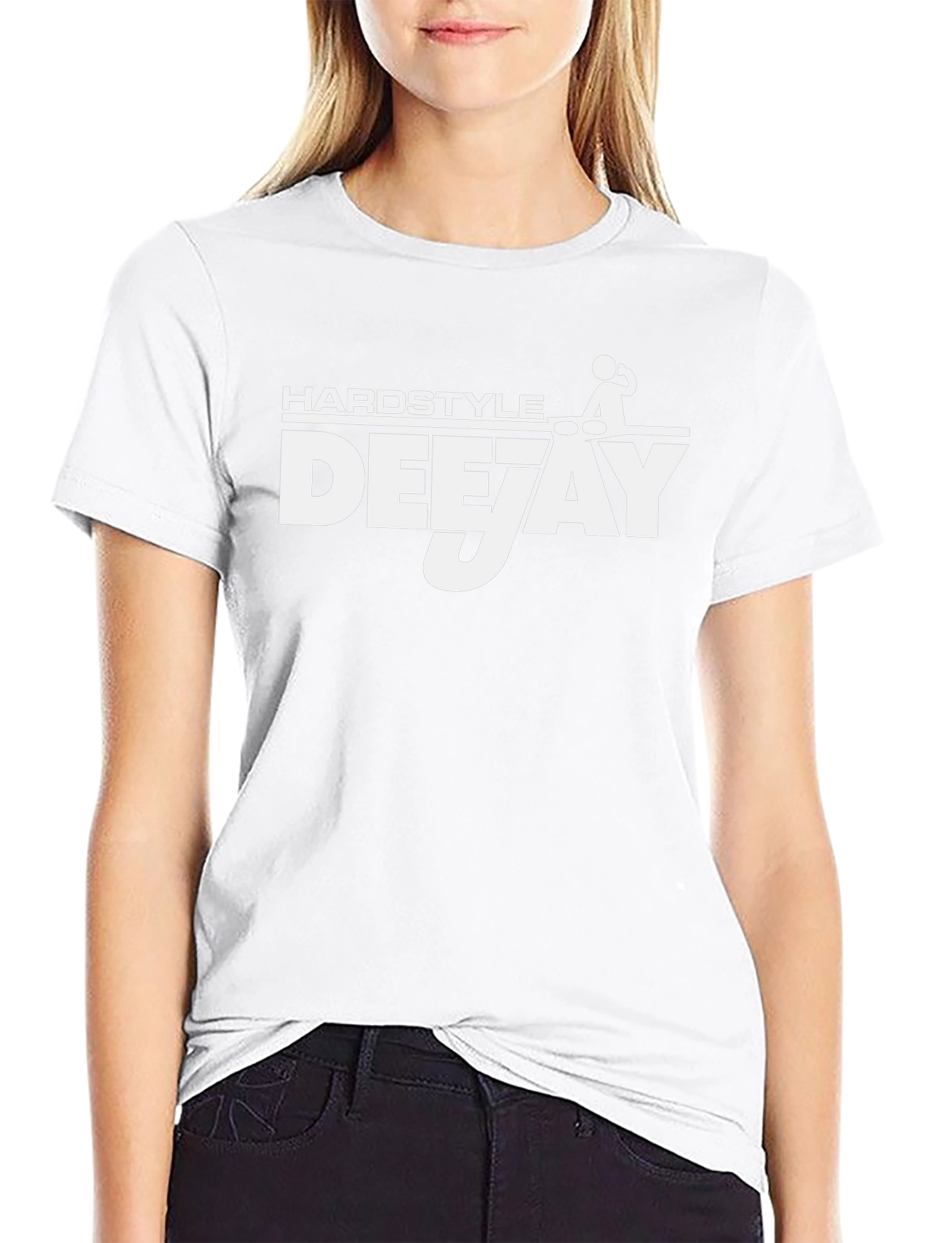 Hardstyle Deejay Black T-Shirt Music Lover
