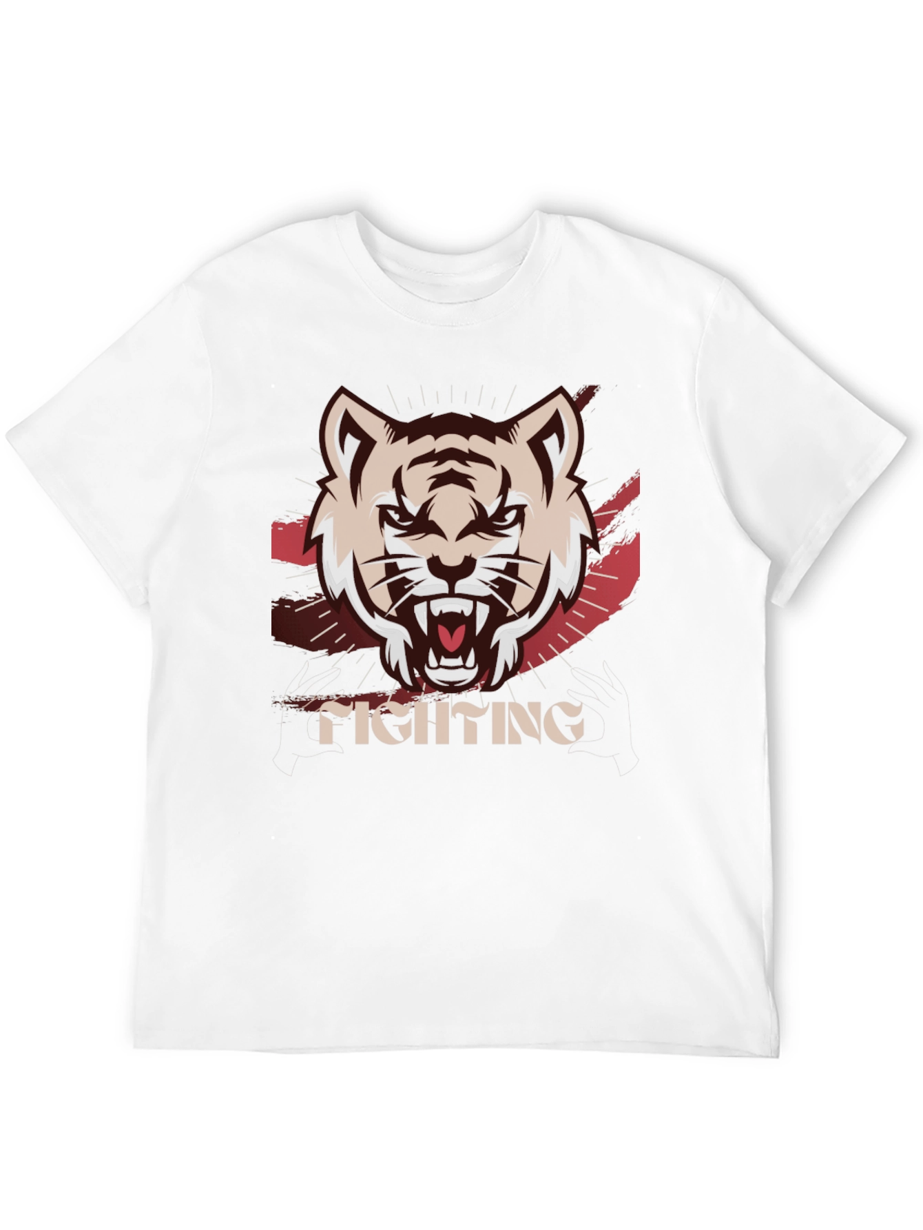 Tiger Graphic Black T-Shirt