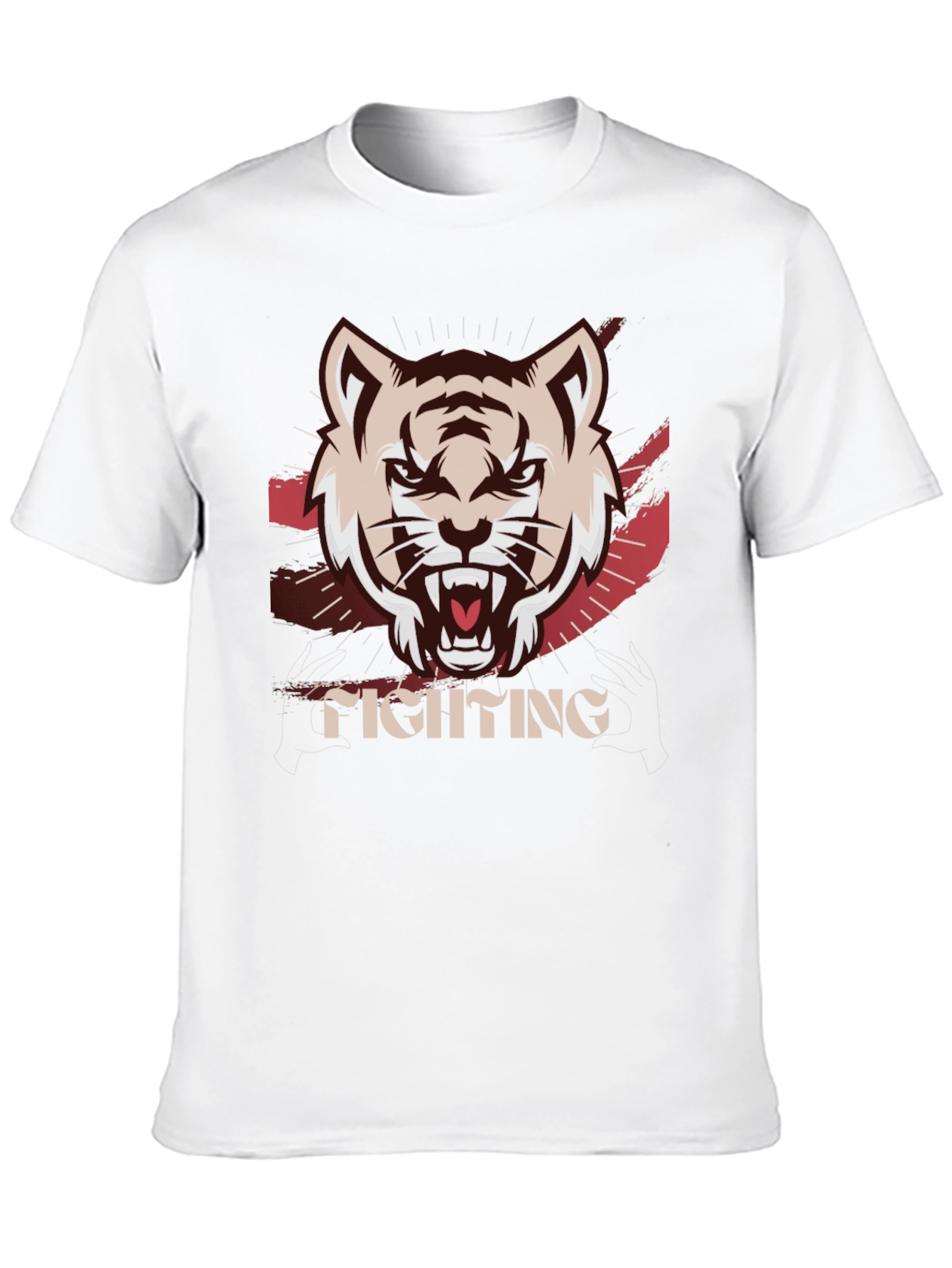 Tiger Graphic Black T-Shirt