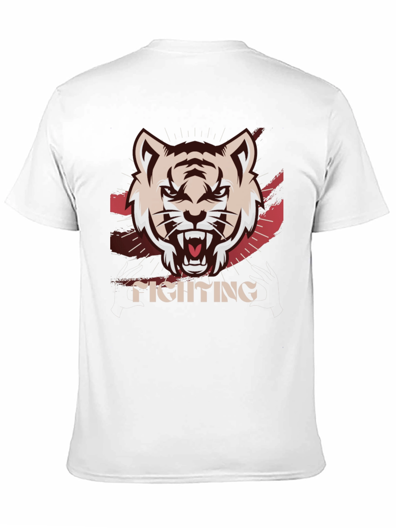 Tiger Graphic Black T-Shirt