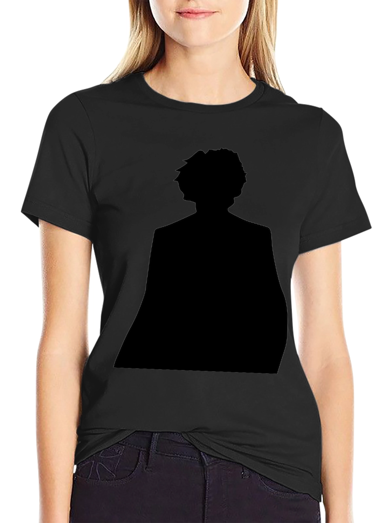Silhouette T-Shirt - Dark Anime Style