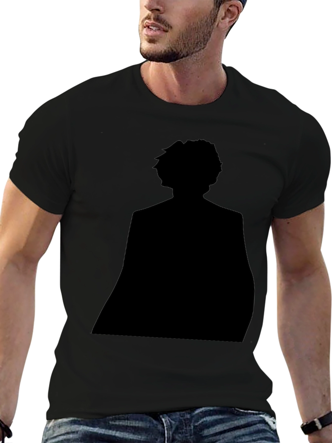 Silhouette T-Shirt - Dark Anime Style
