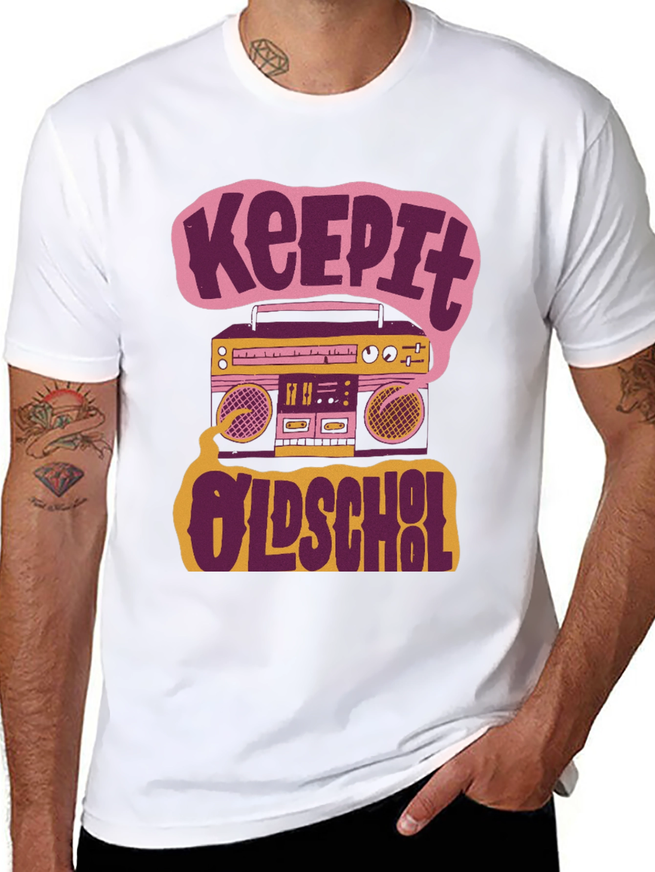 Keep It Old School Graphic Tee