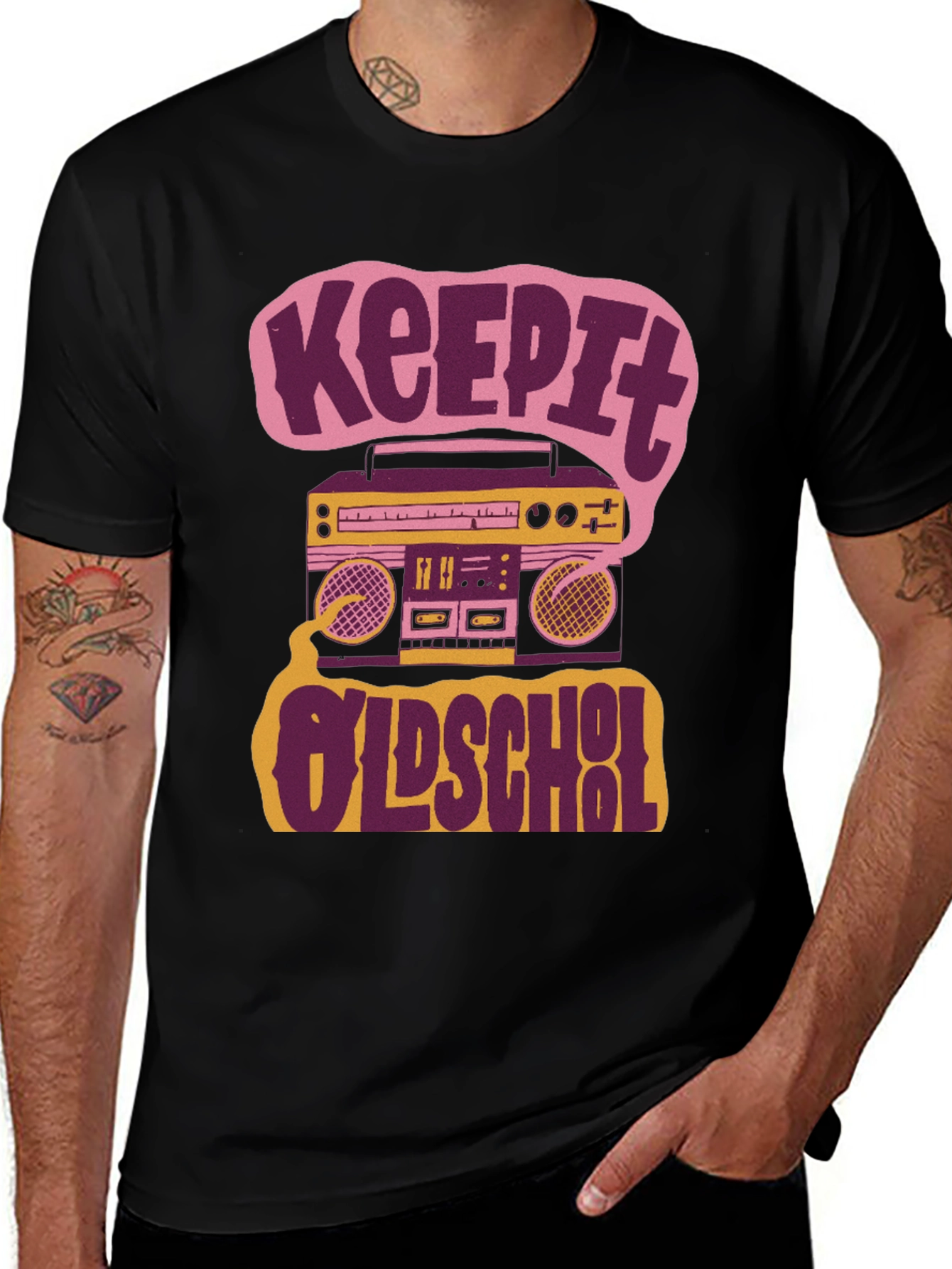 Keep It Old School Graphic Tee