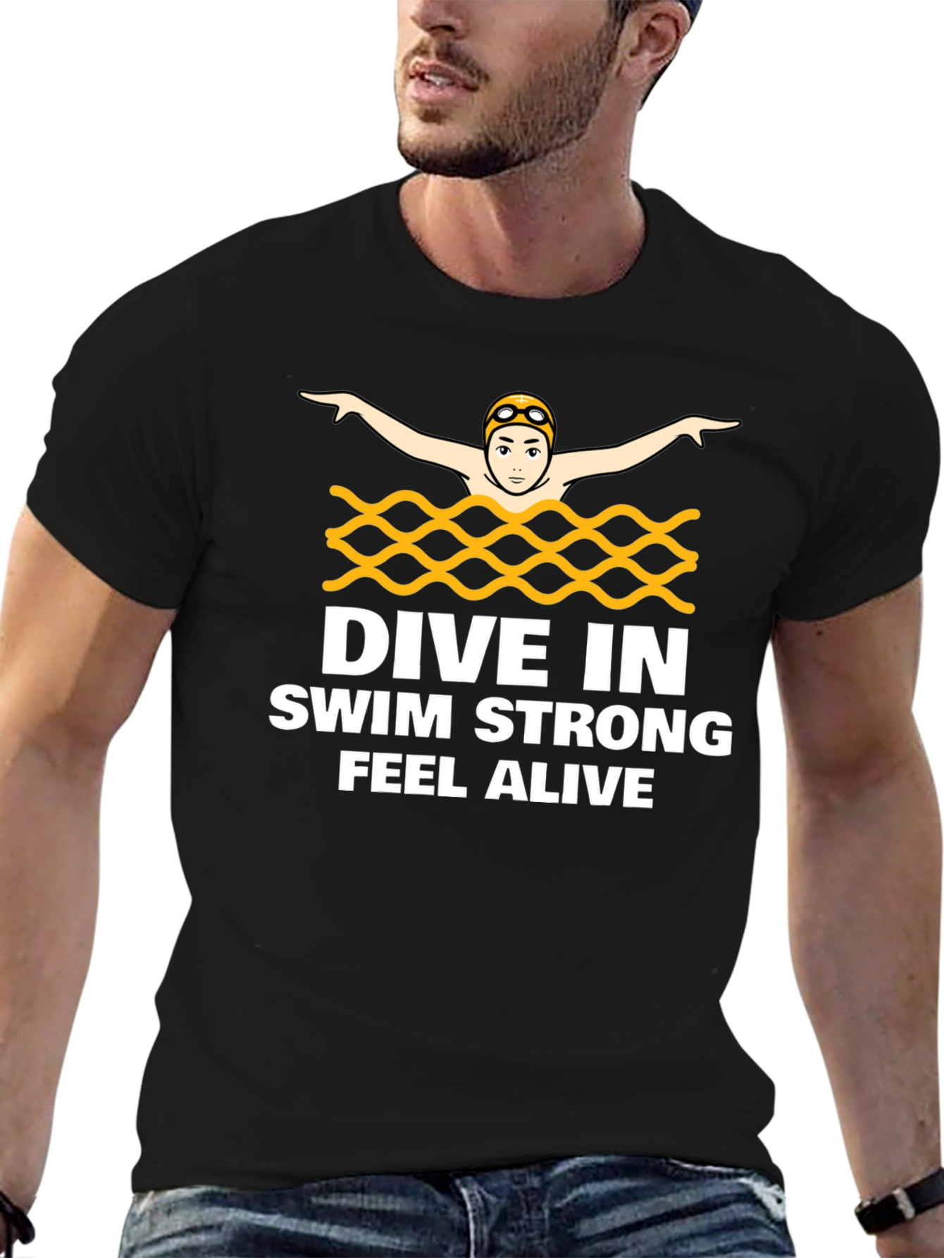 Dive In Swim Strong T-Shirt