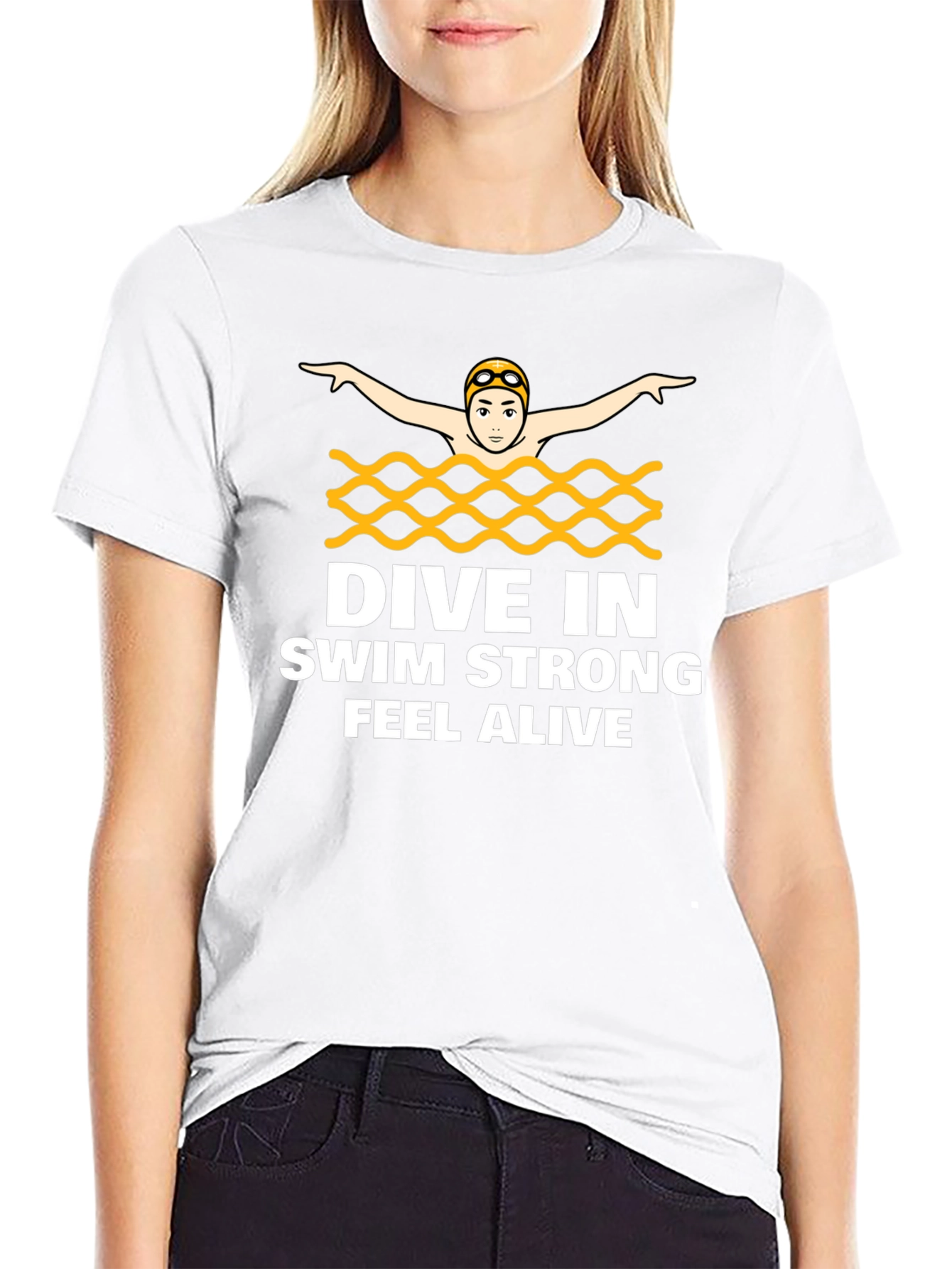 Dive In Swim Strong T-Shirt