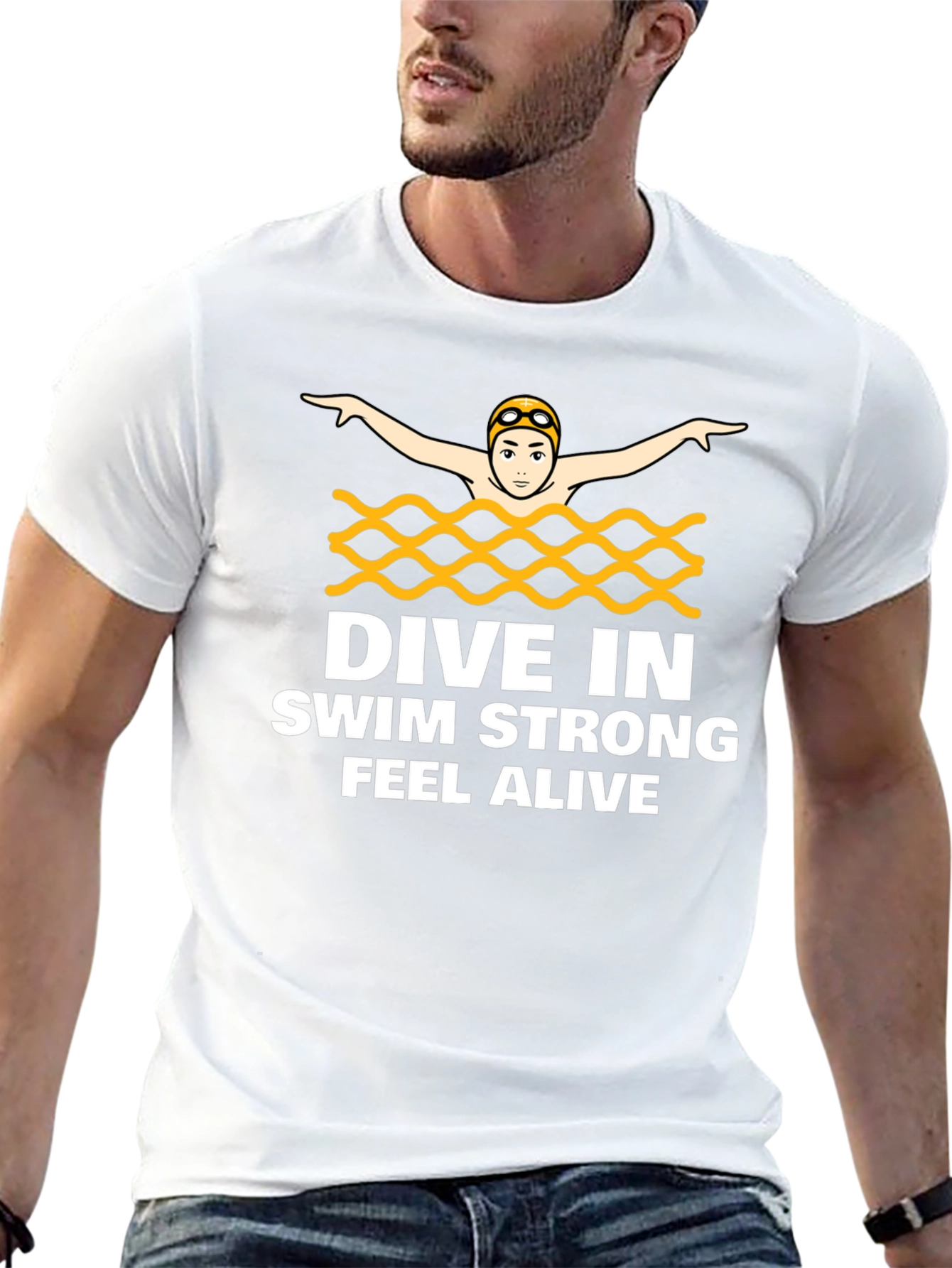 Dive In Swim Strong T-Shirt