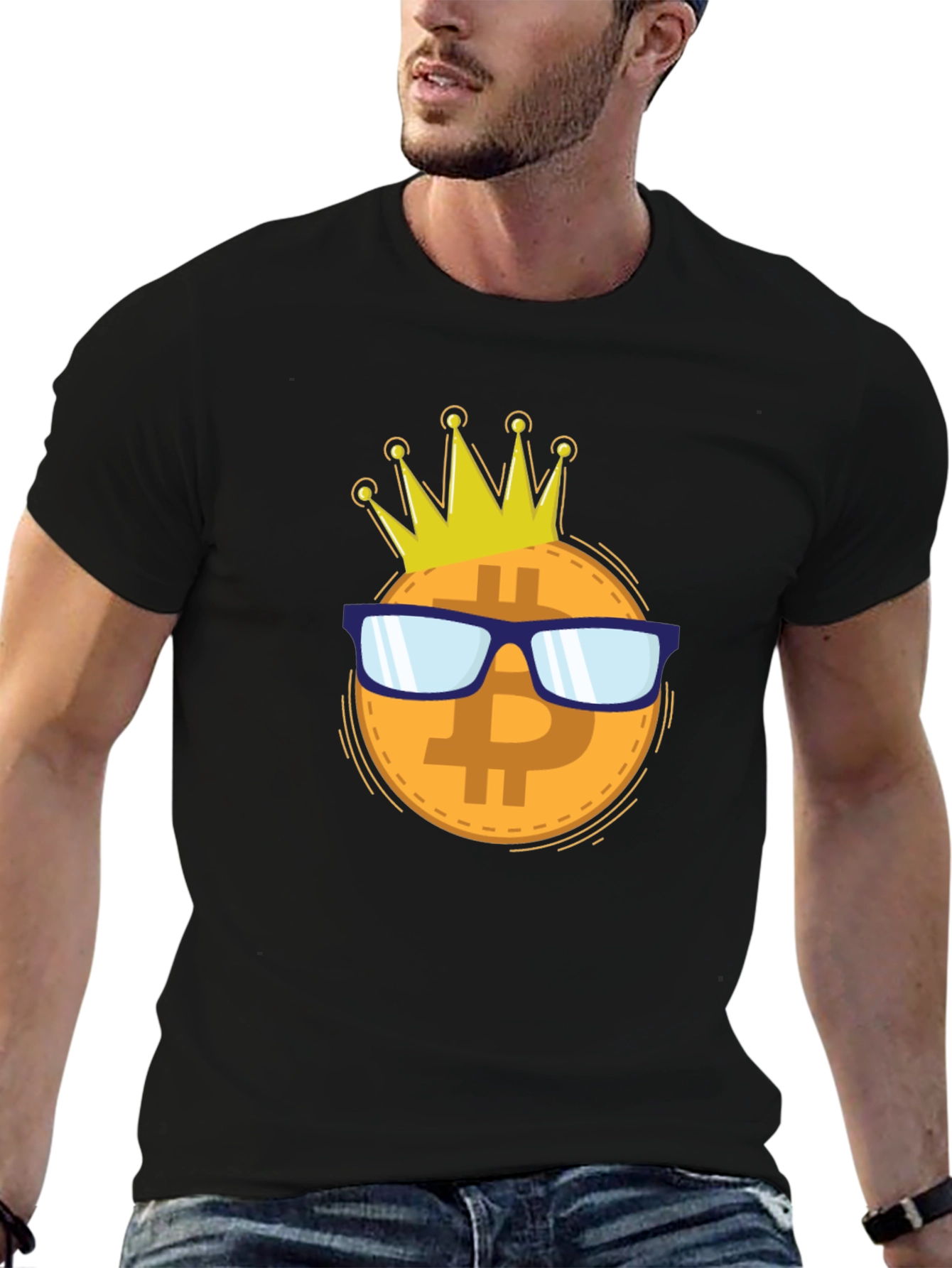 Bitcoin King T-Shirt - Crypto Currency Tee