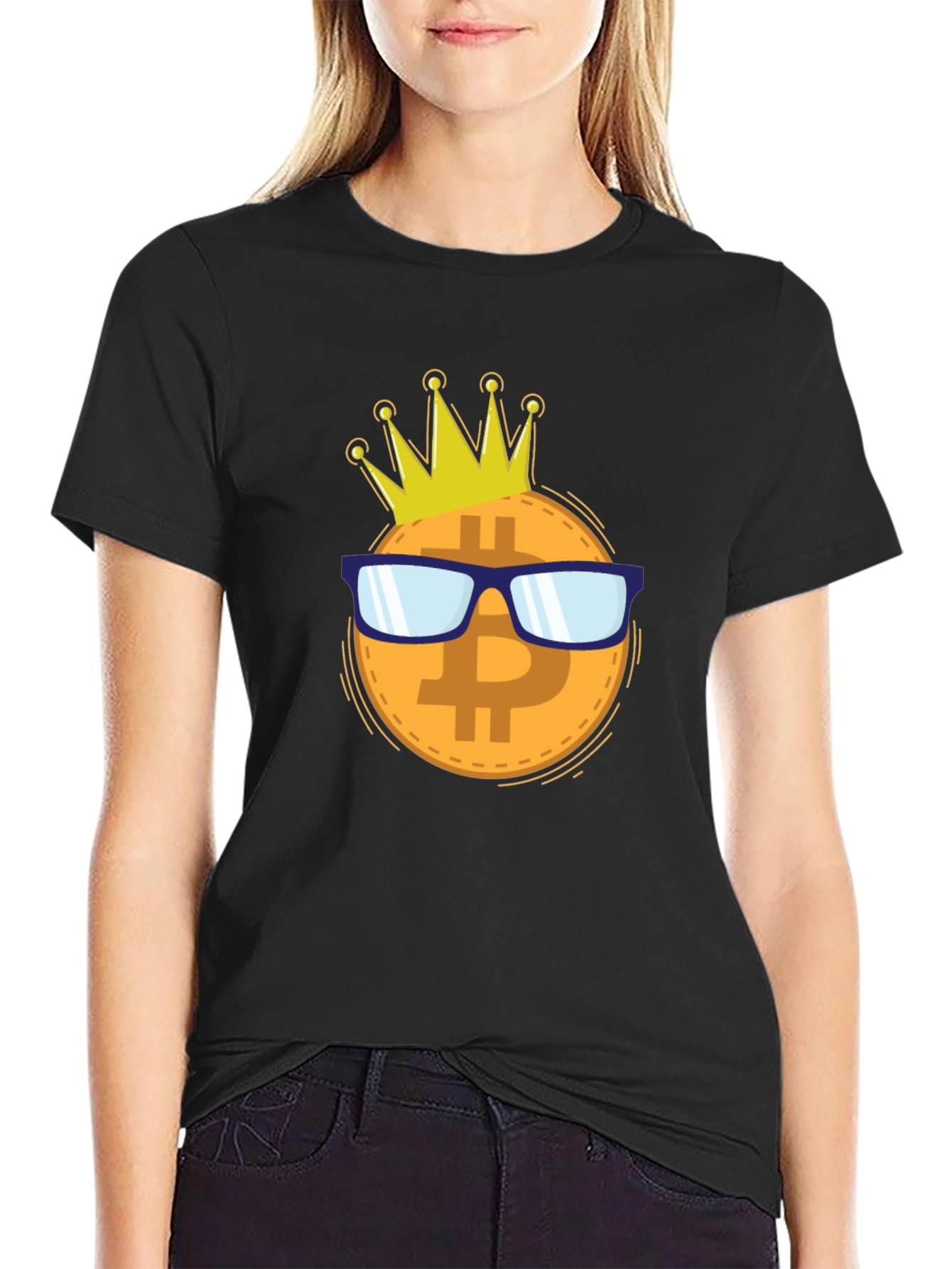 Bitcoin King T-Shirt - Crypto Currency Tee