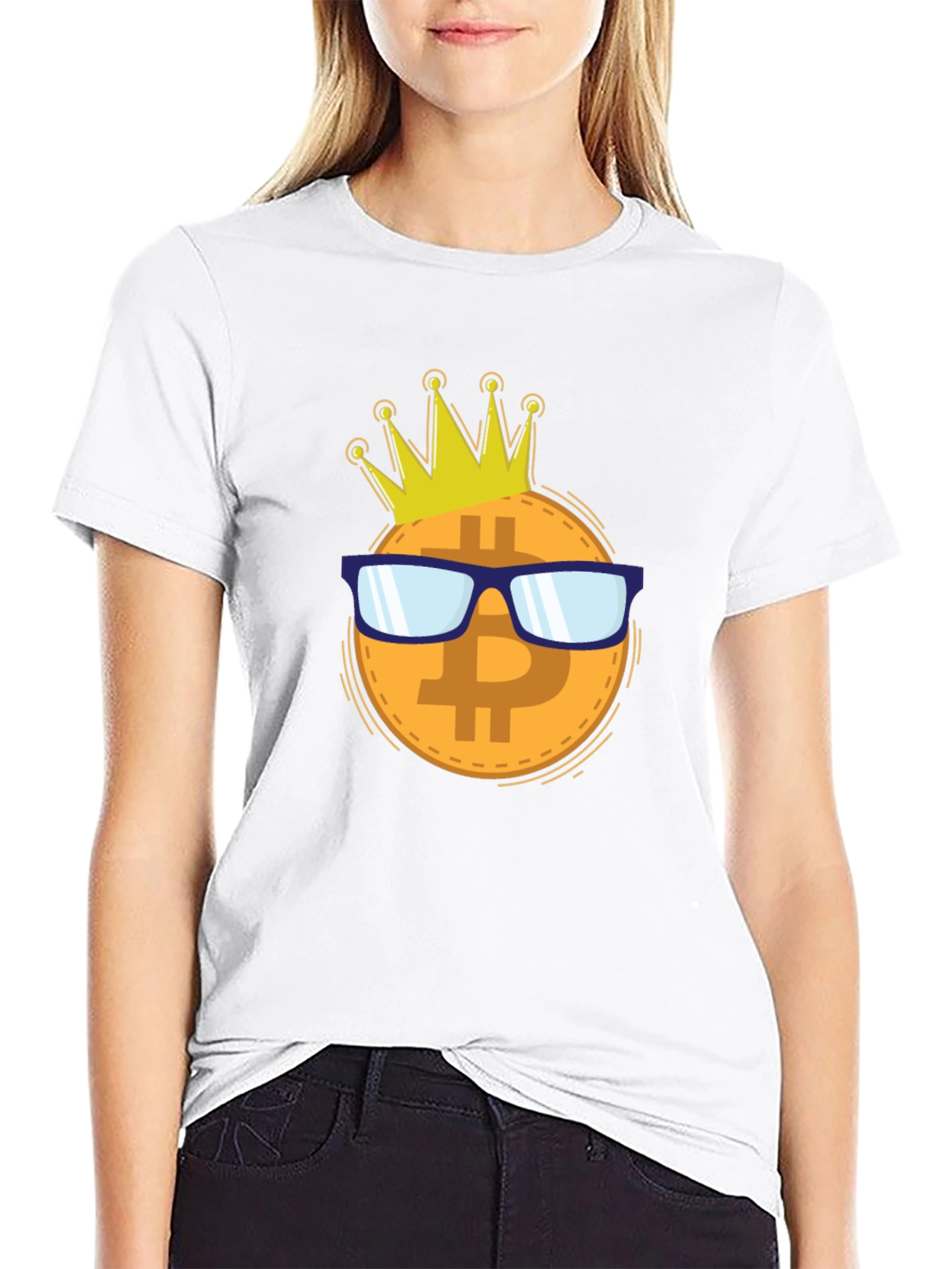 Bitcoin King T-Shirt - Crypto Currency Tee