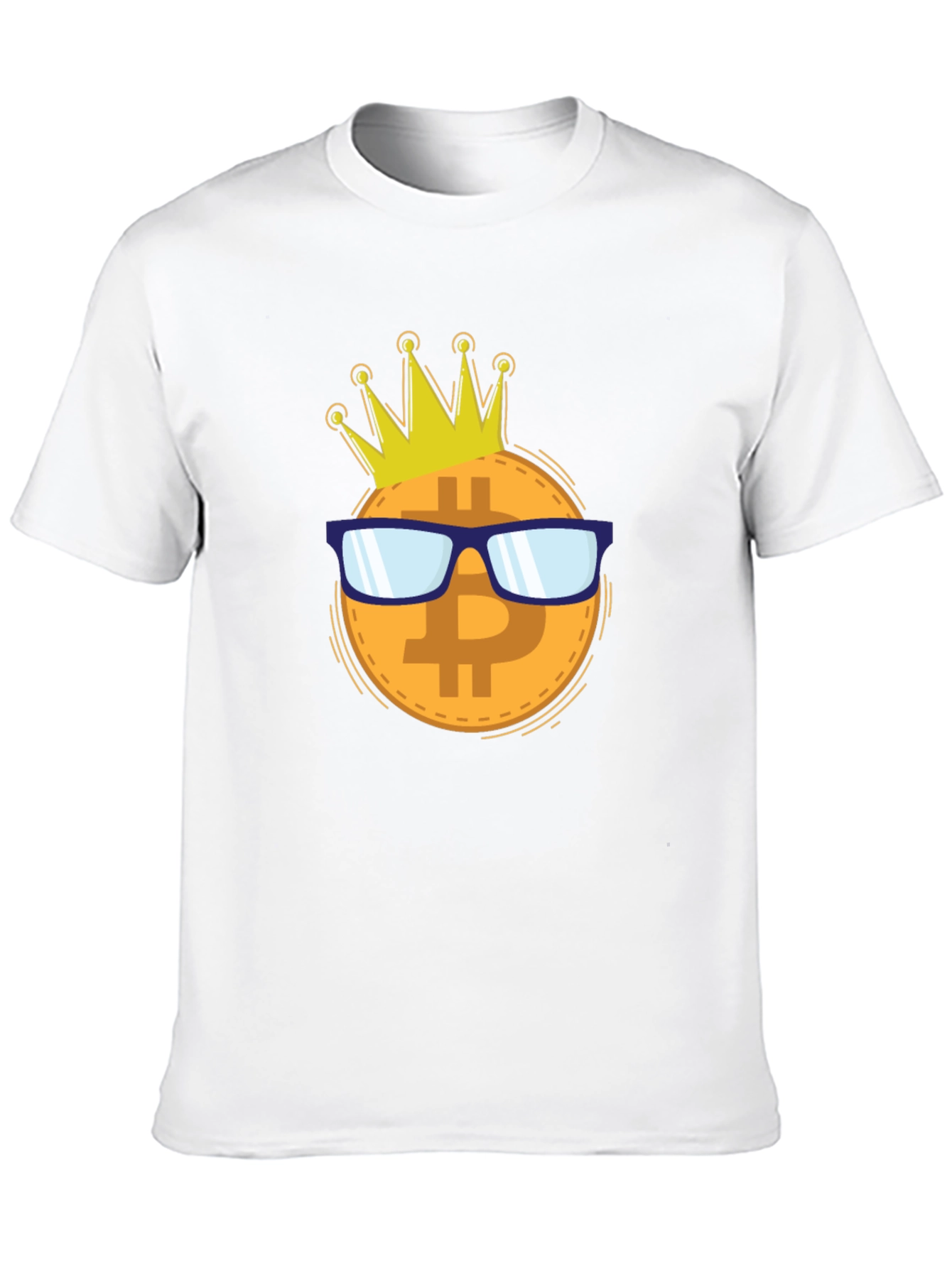 Bitcoin King T-Shirt - Crypto Currency Tee