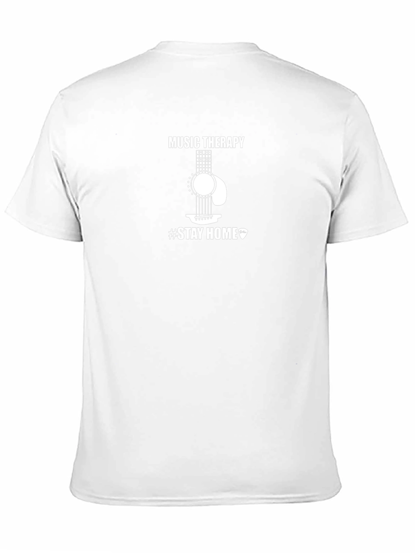 Music Therapy Stay Home Graphic T-Shirt