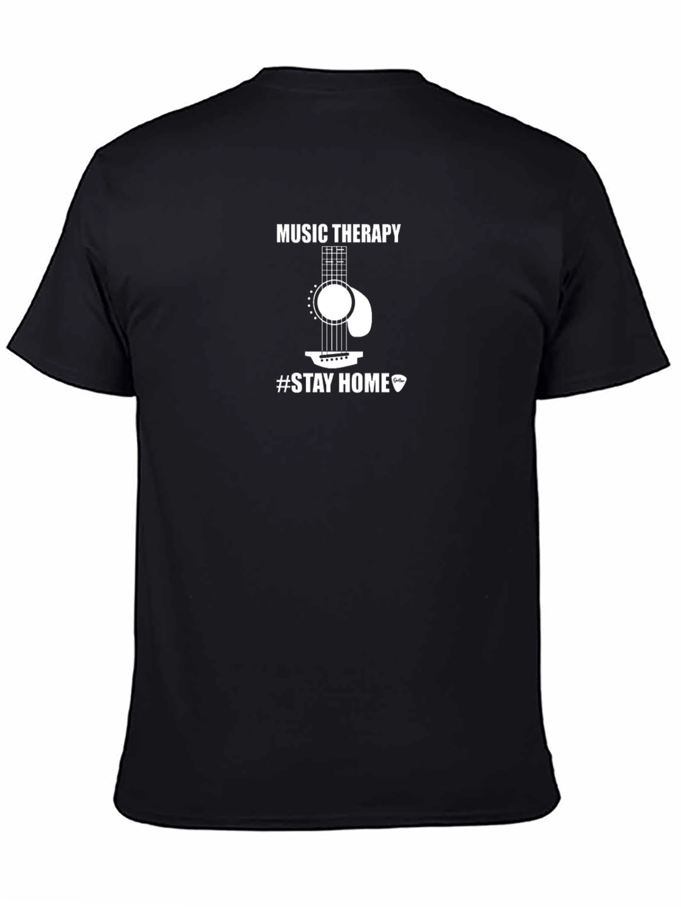 Music Therapy Stay Home Graphic T-Shirt