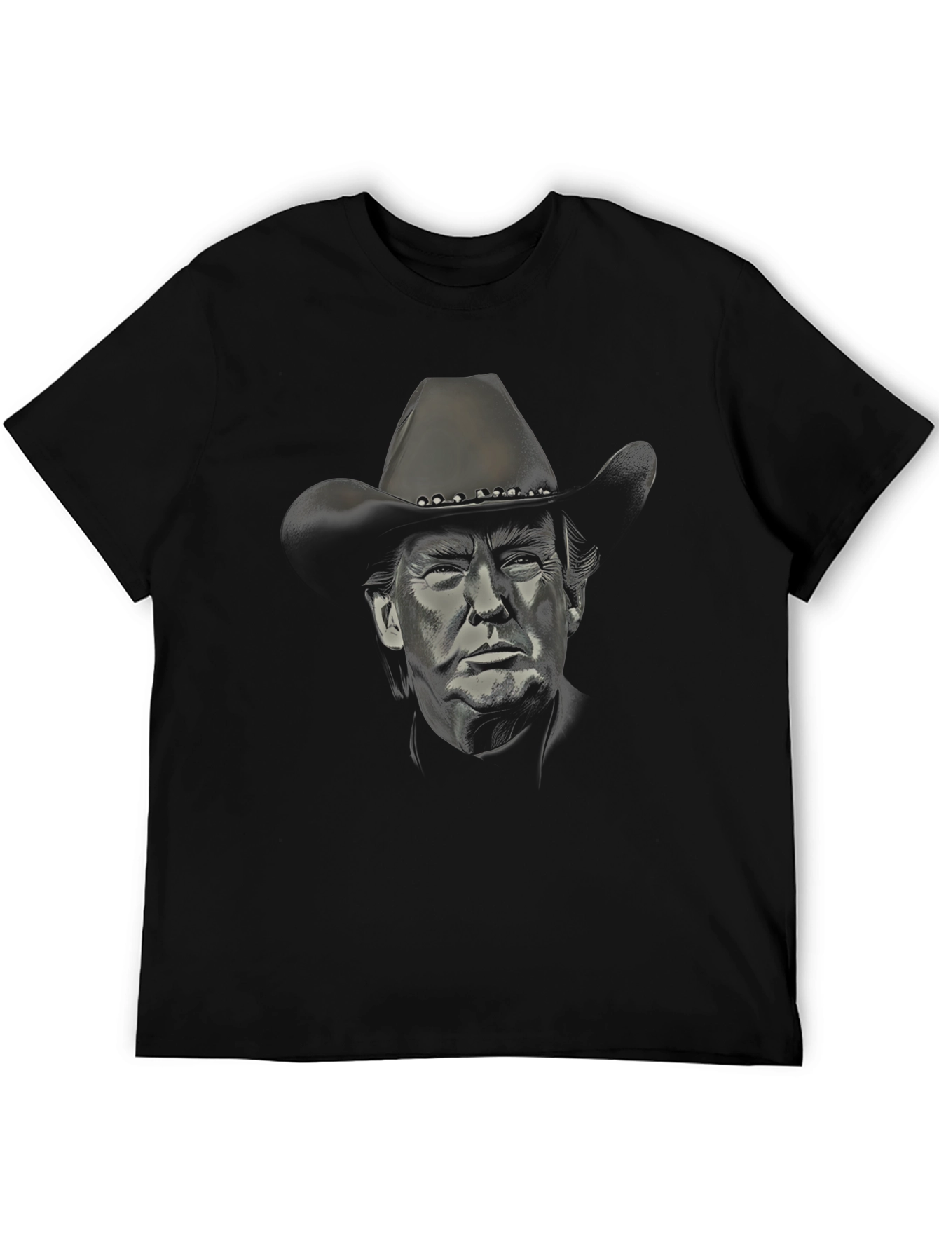 Trump Cowboy Graphic T-Shirt - Political Statement Tee