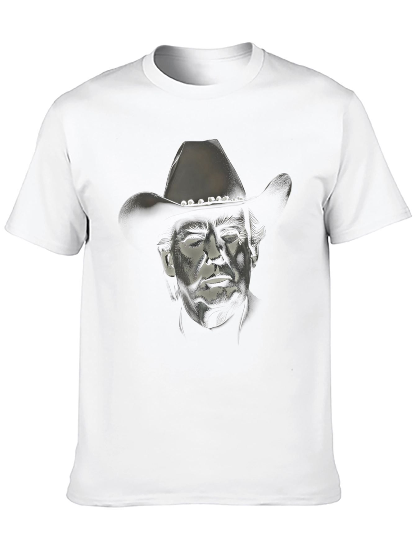 Trump Cowboy Graphic T-Shirt - Political Statement Tee
