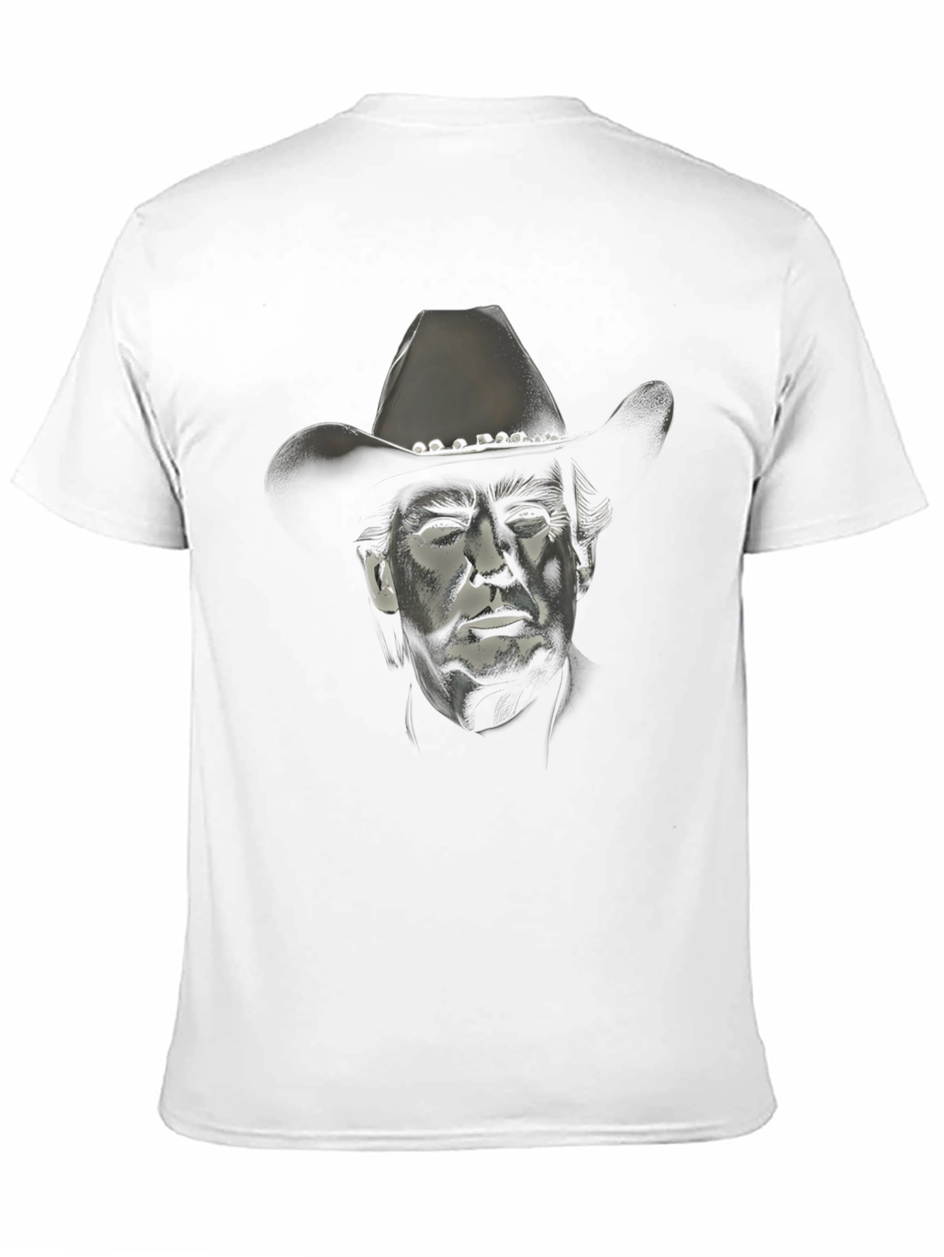 Trump Cowboy Graphic T-Shirt - Political Statement Tee