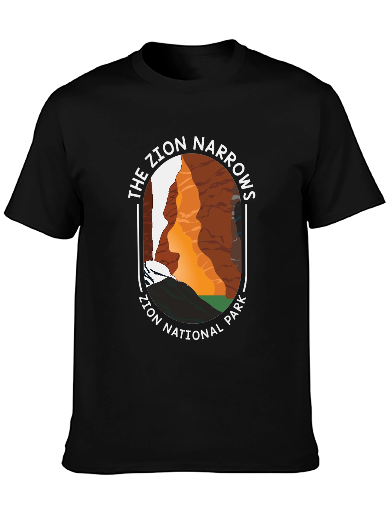 Zion Narrows National Park Graphic Tee