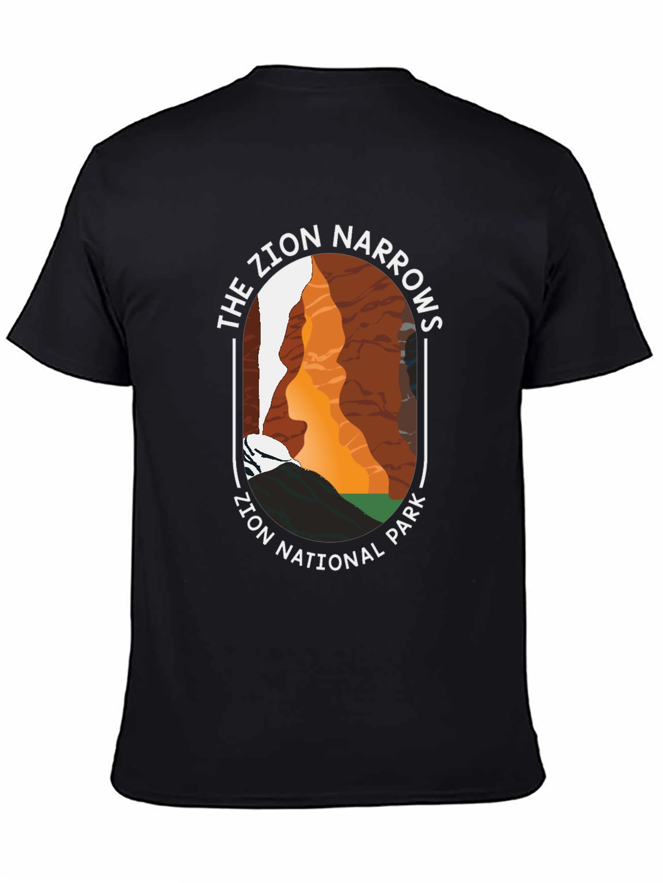 Zion Narrows National Park Graphic Tee