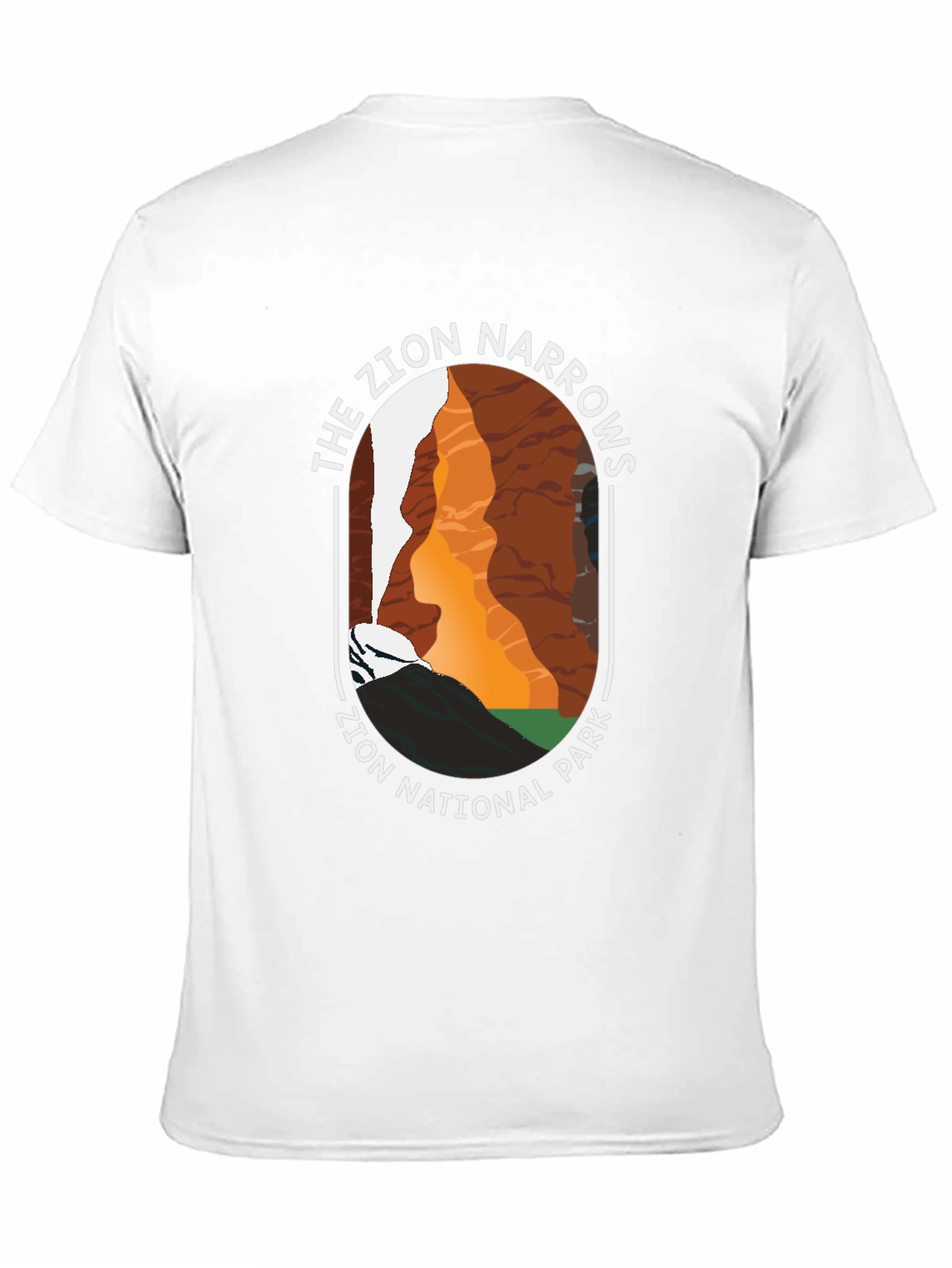 Zion Narrows National Park Graphic Tee