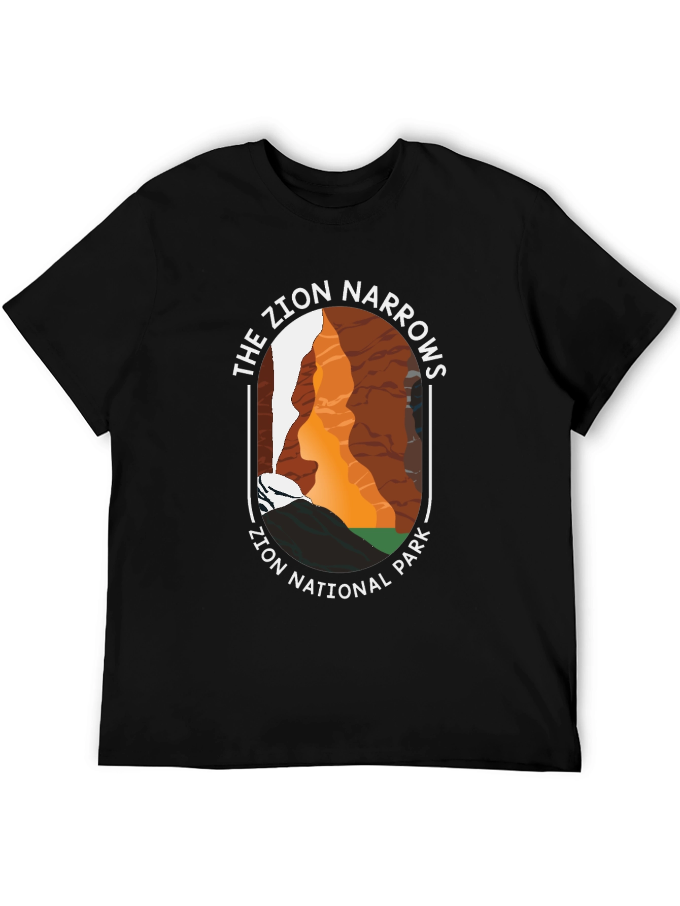 Zion Narrows National Park Graphic Tee