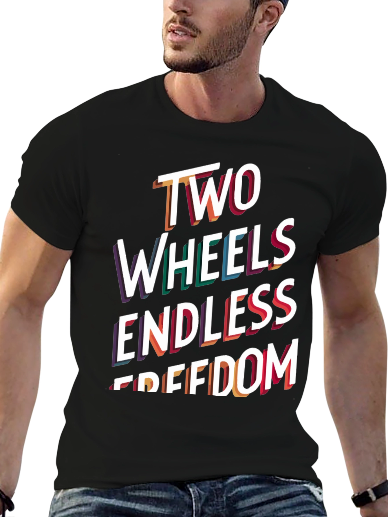 Two Wheels Endless Freedom T-Shirt