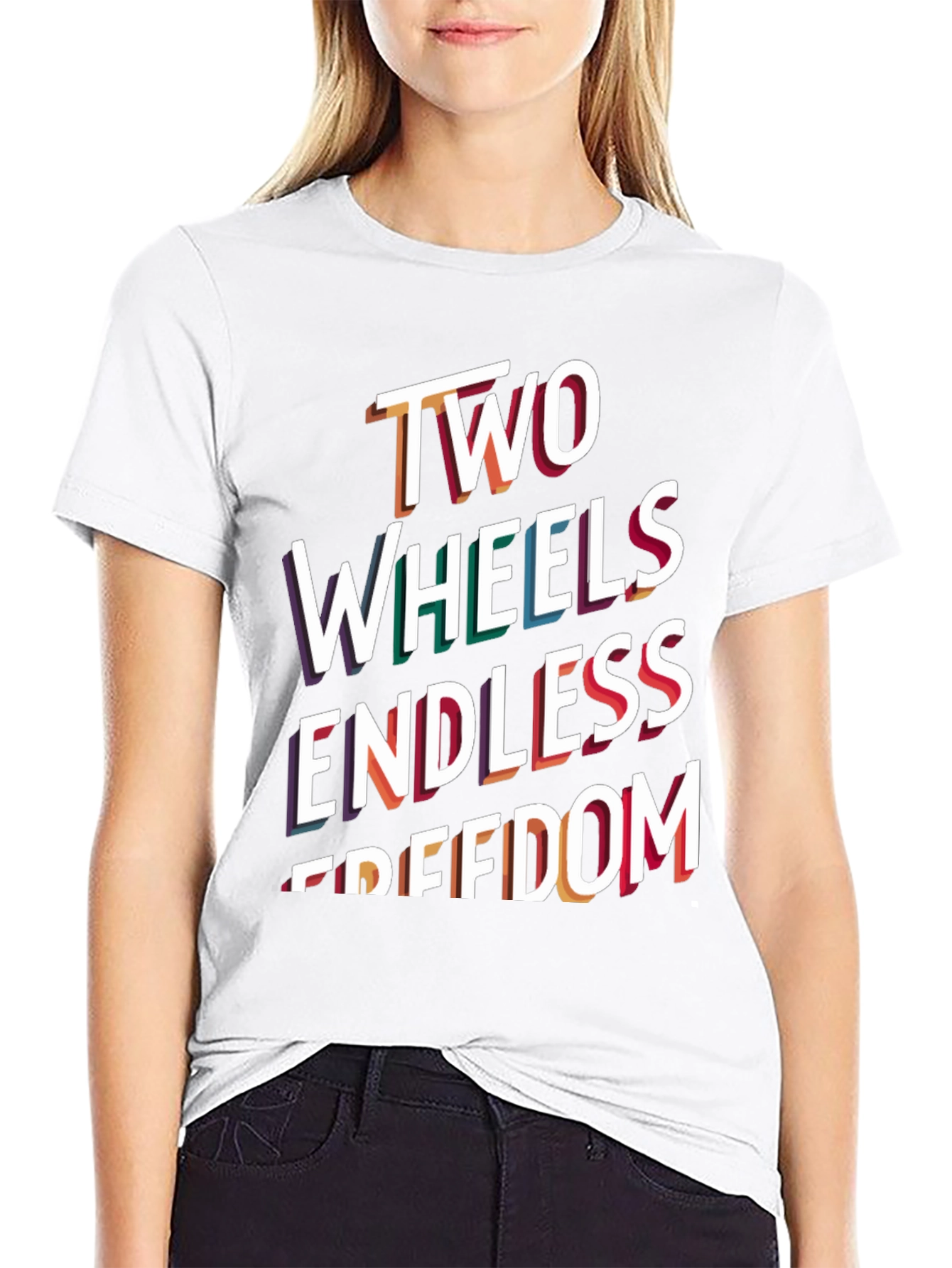 Two Wheels Endless Freedom T-Shirt