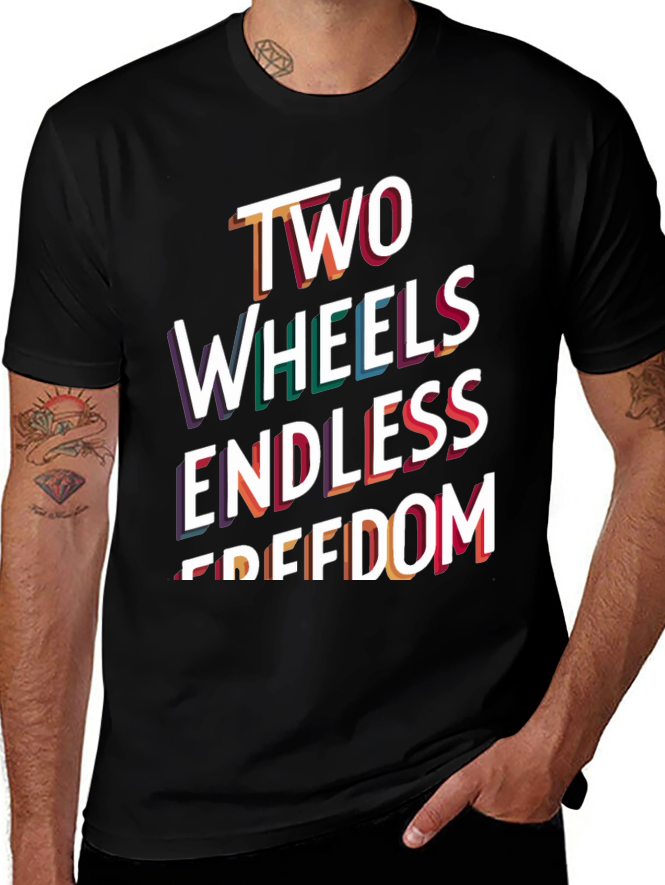 Two Wheels Endless Freedom T-Shirt
