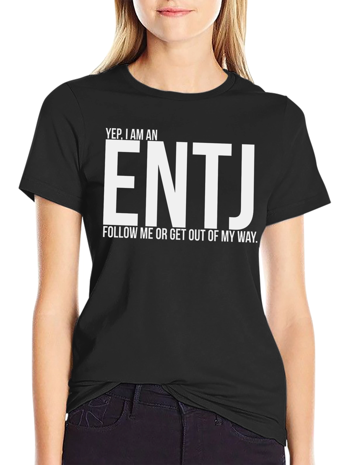 ENTJ Personality T-Shirt - Follow Me Graphic Tee