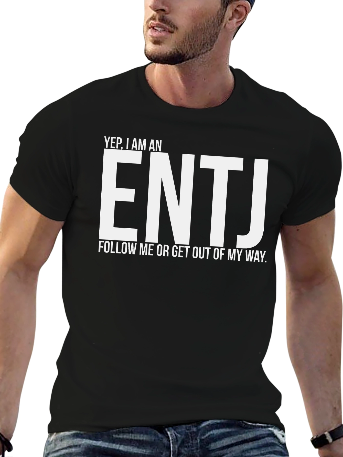 ENTJ Personality T-Shirt - Follow Me Graphic Tee