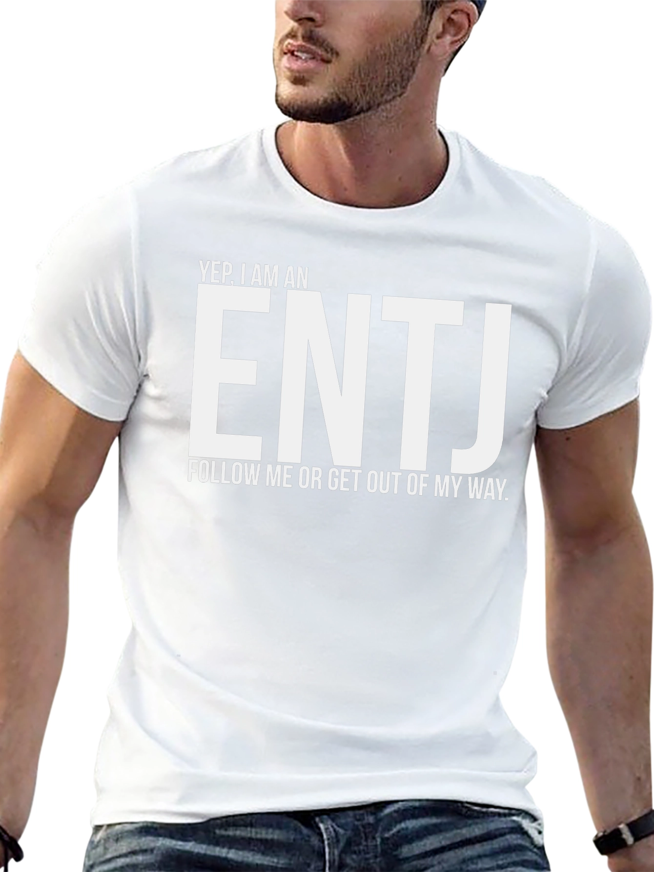 ENTJ Personality T-Shirt - Follow Me Graphic Tee