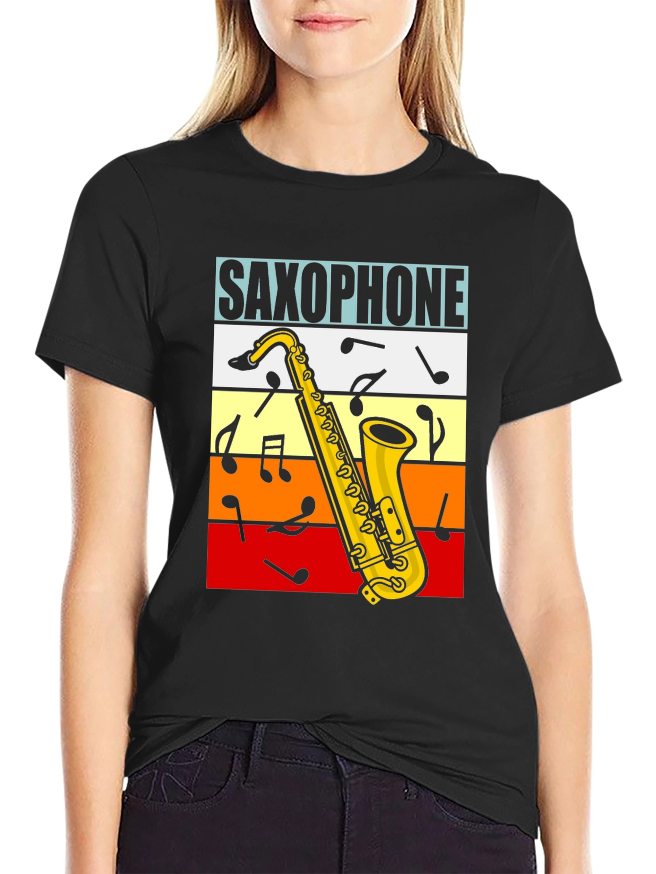 Saxophone Music T-Shirt