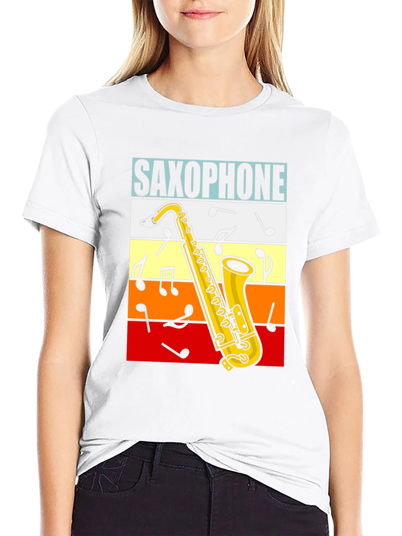 Saxophone Music T-Shirt