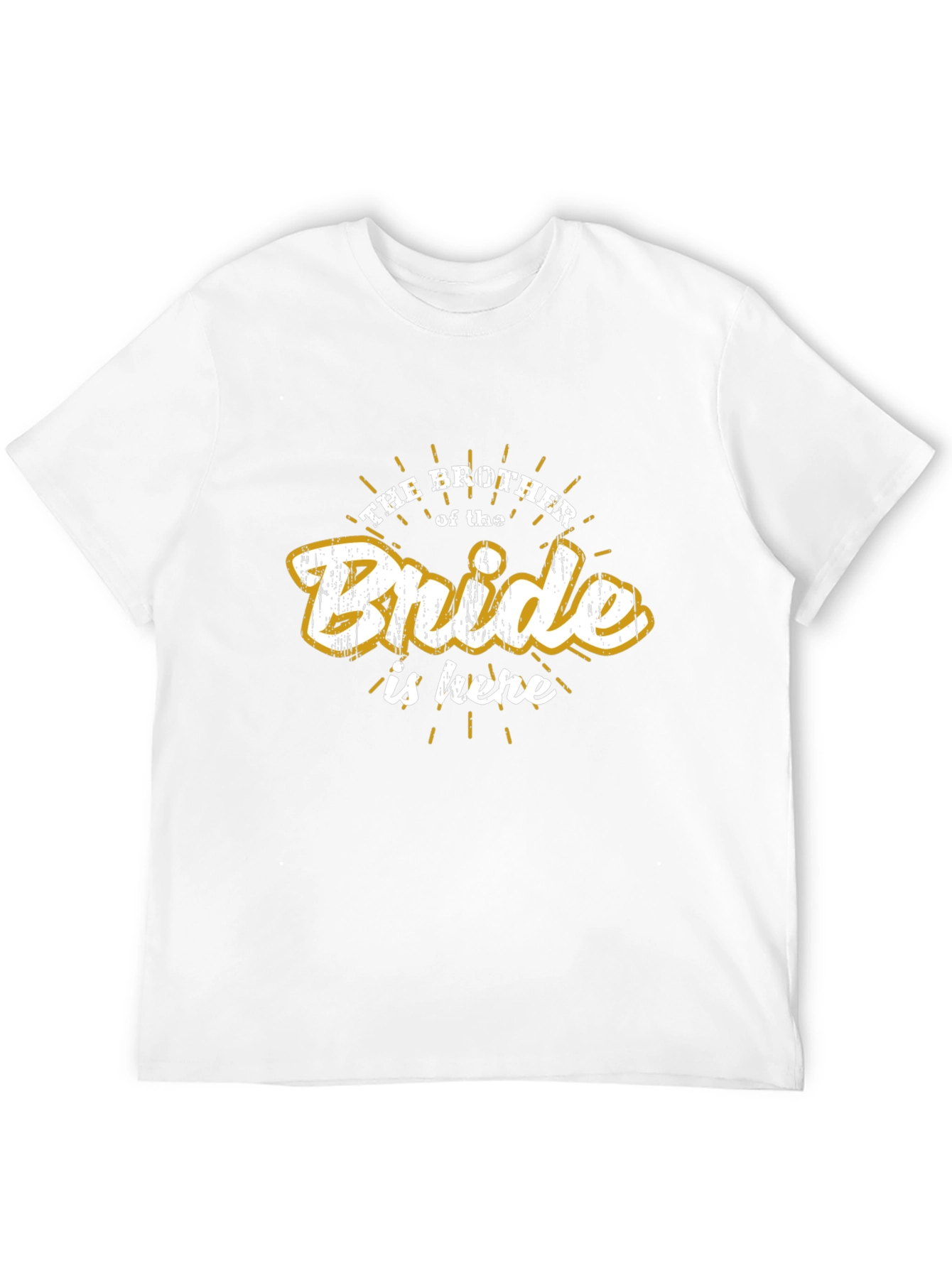 Brother of the Bride Black Graphic Tee