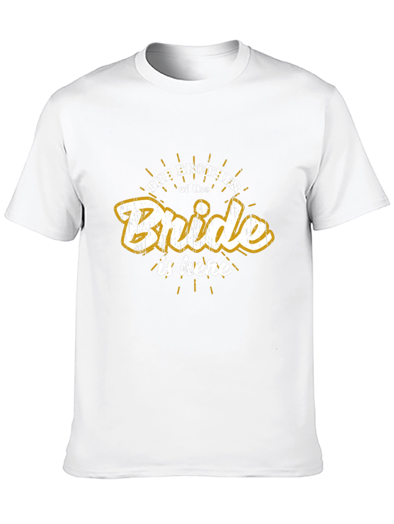 Brother of the Bride Black Graphic Tee