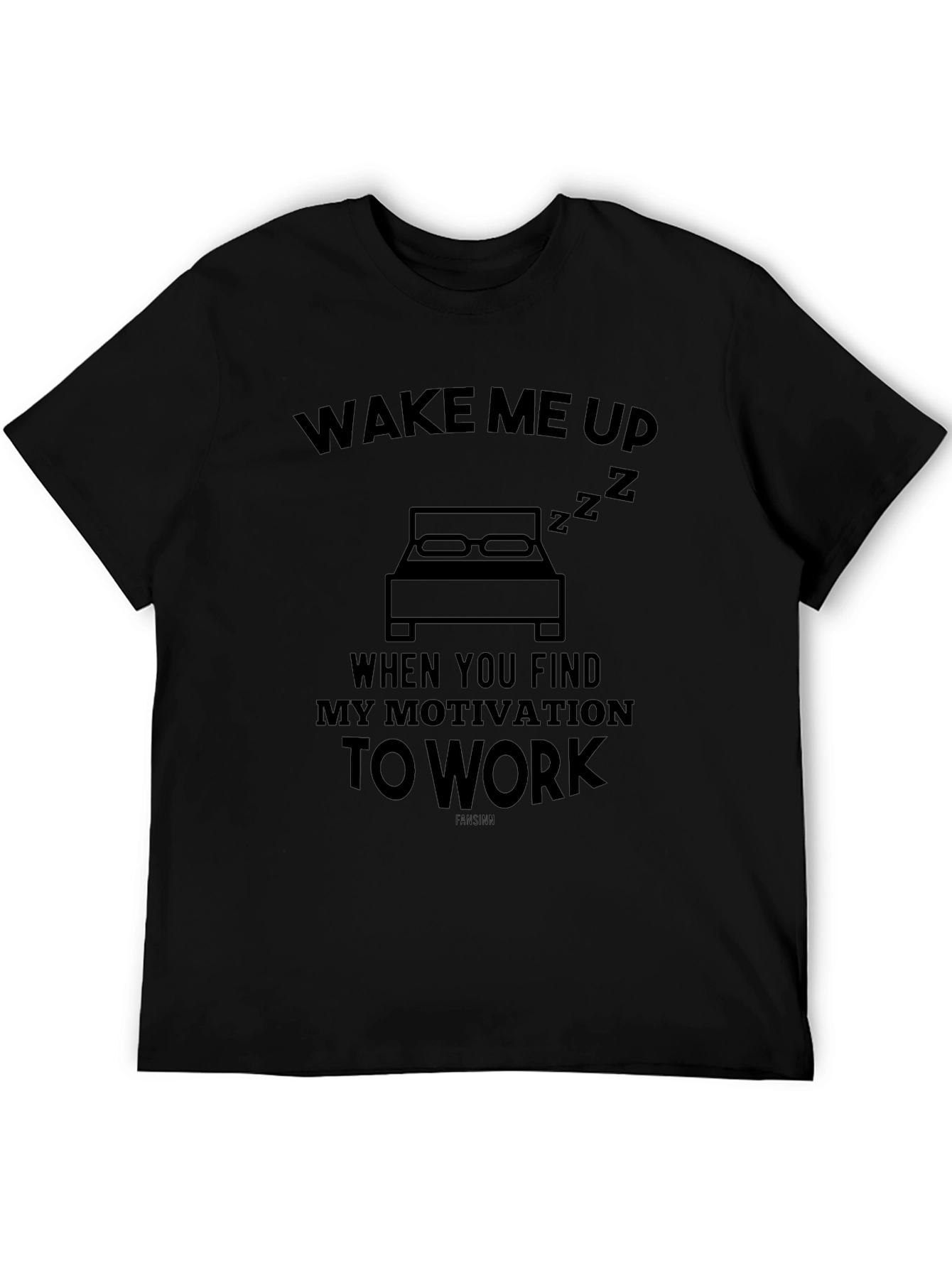 Funny Wake Me Up When Motivation Shirt