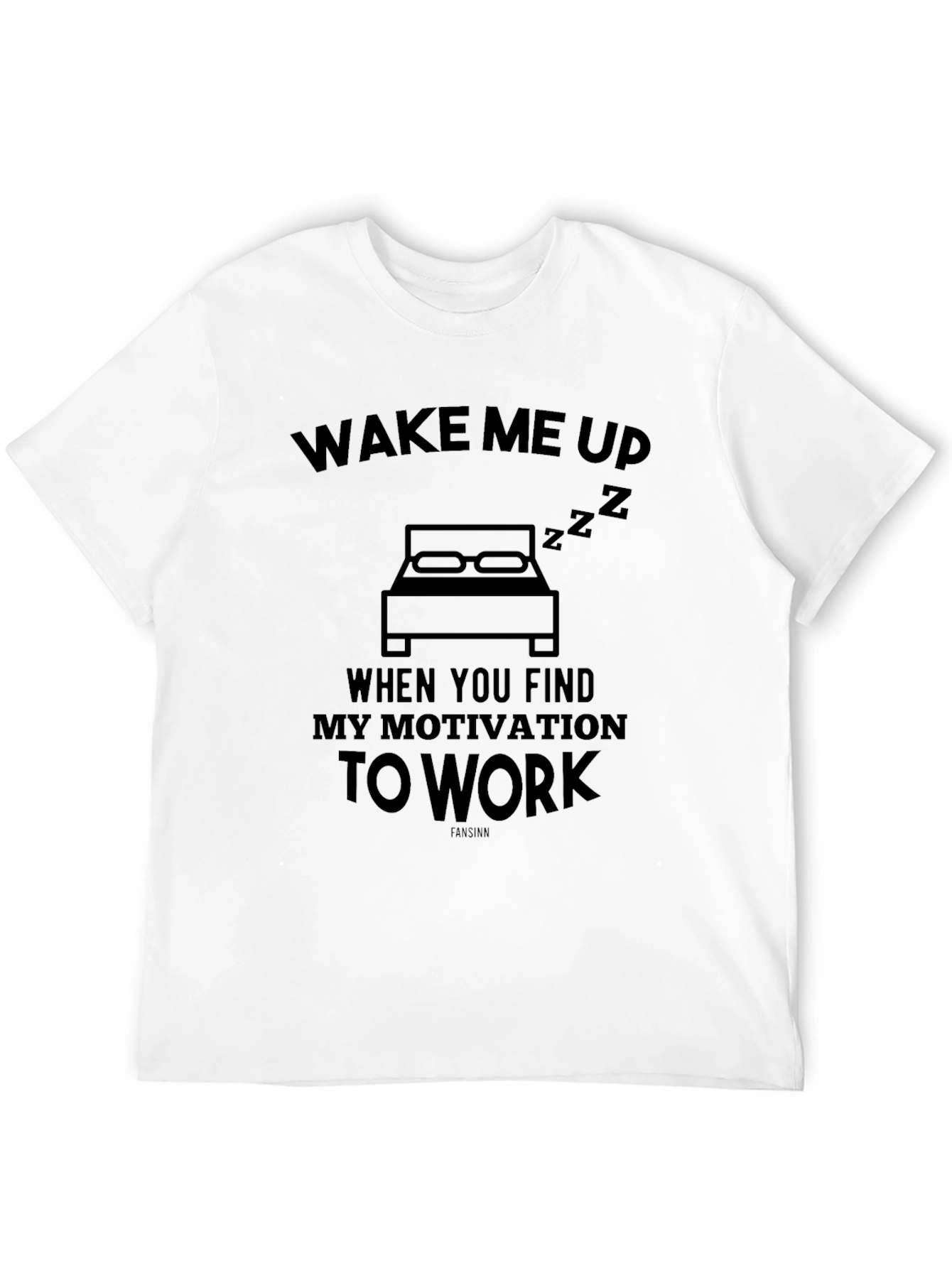 Funny Wake Me Up When Motivation Shirt