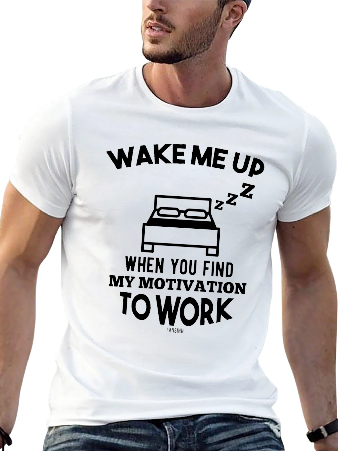 Funny Wake Me Up When Motivation Shirt
