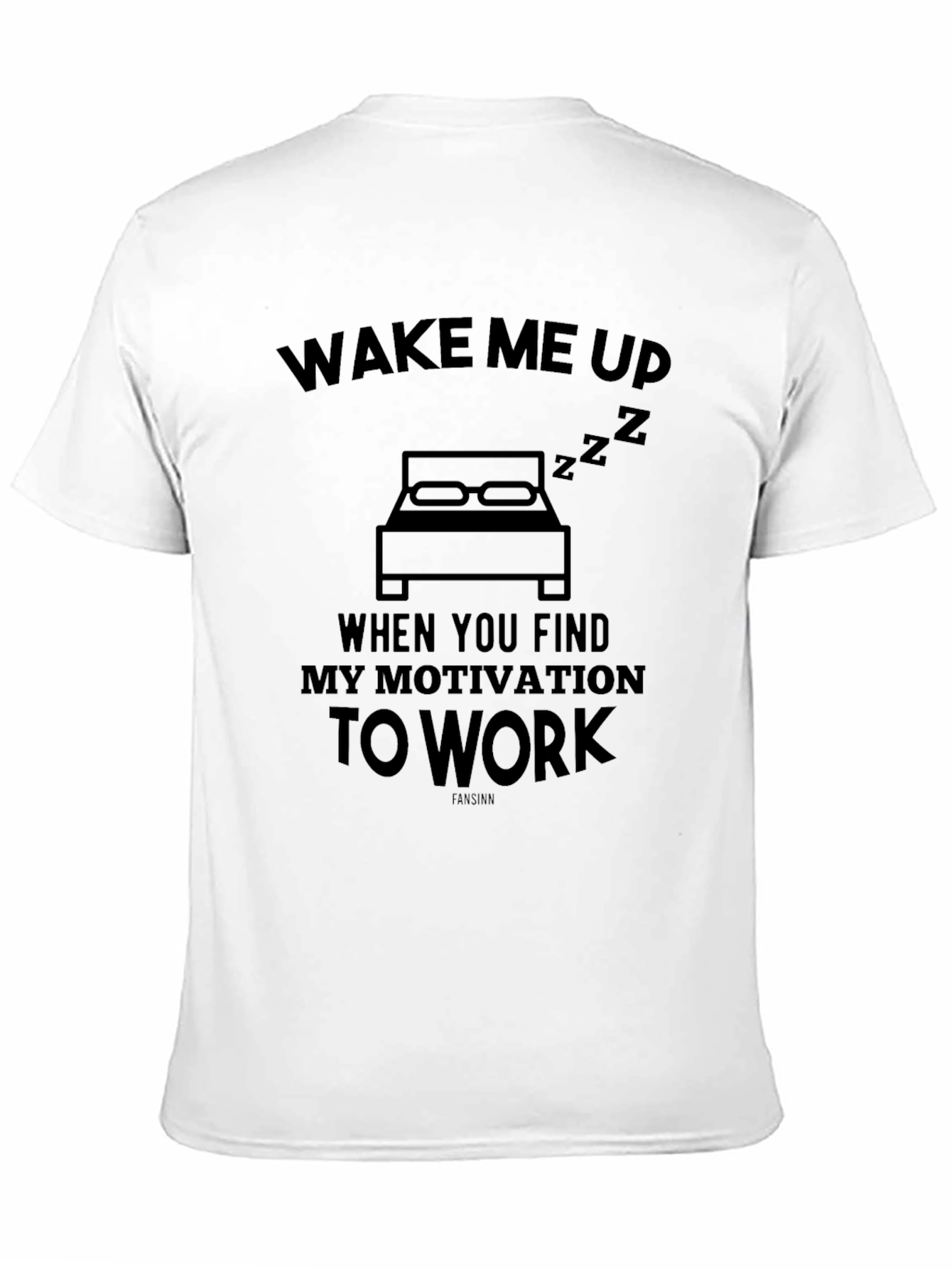 Funny Wake Me Up When Motivation Shirt