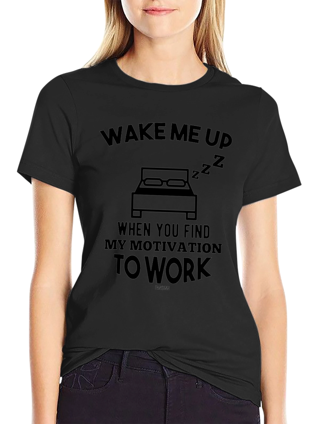 Funny Wake Me Up When Motivation Shirt