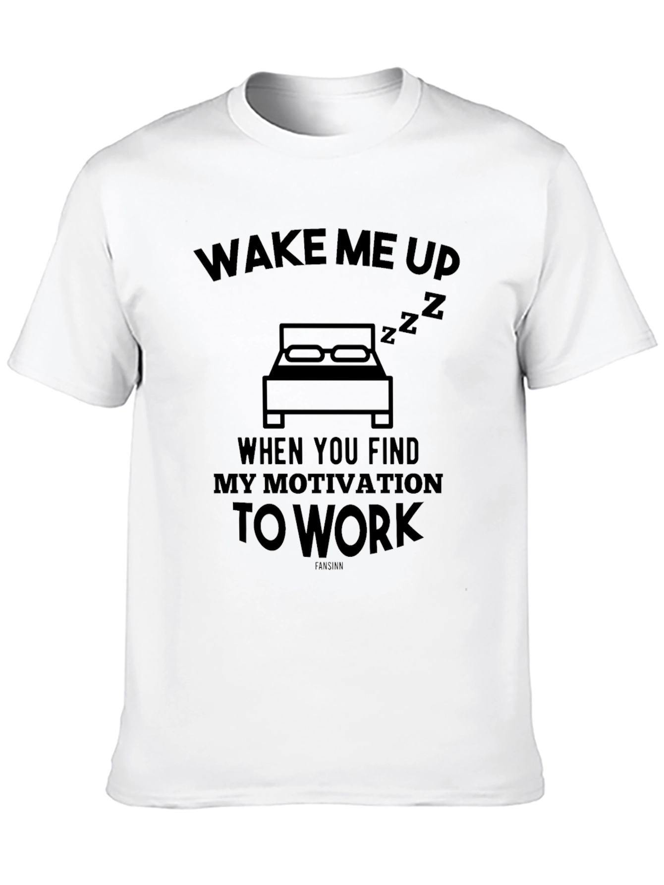 Funny Wake Me Up When Motivation Shirt