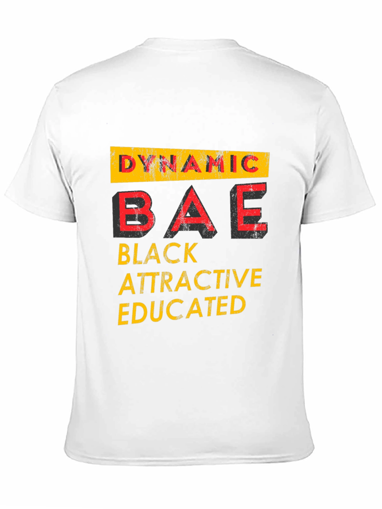 Dynamic BAE Graphic Tee - Black Attractive Educated