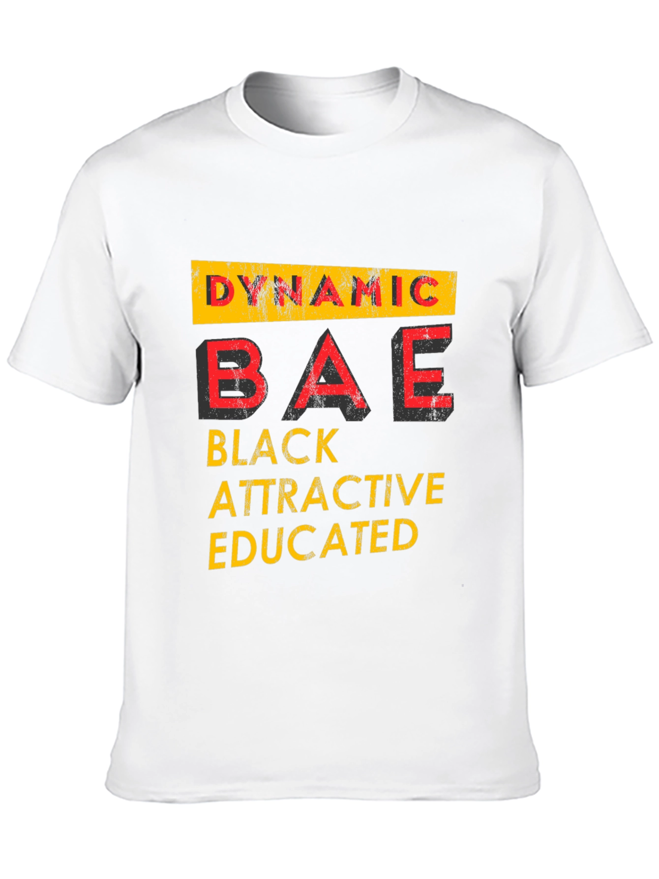 Dynamic BAE Graphic Tee - Black Attractive Educated