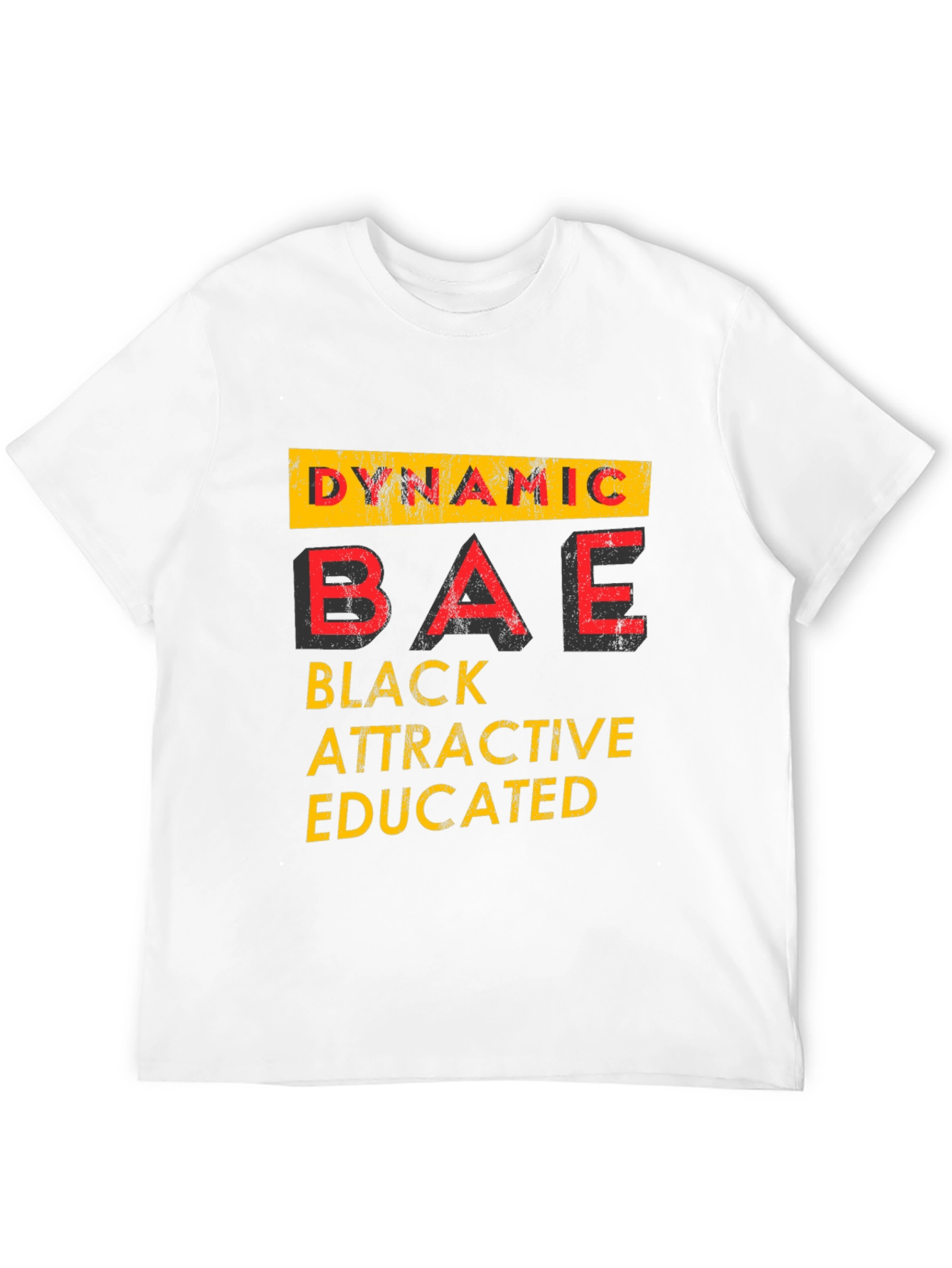 Dynamic BAE Graphic Tee - Black Attractive Educated
