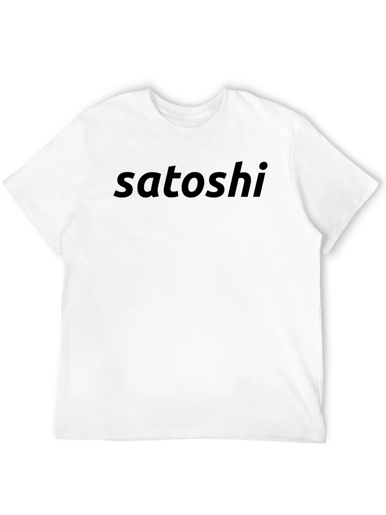 Satoshi T-Shirt - Classic Crypto Style