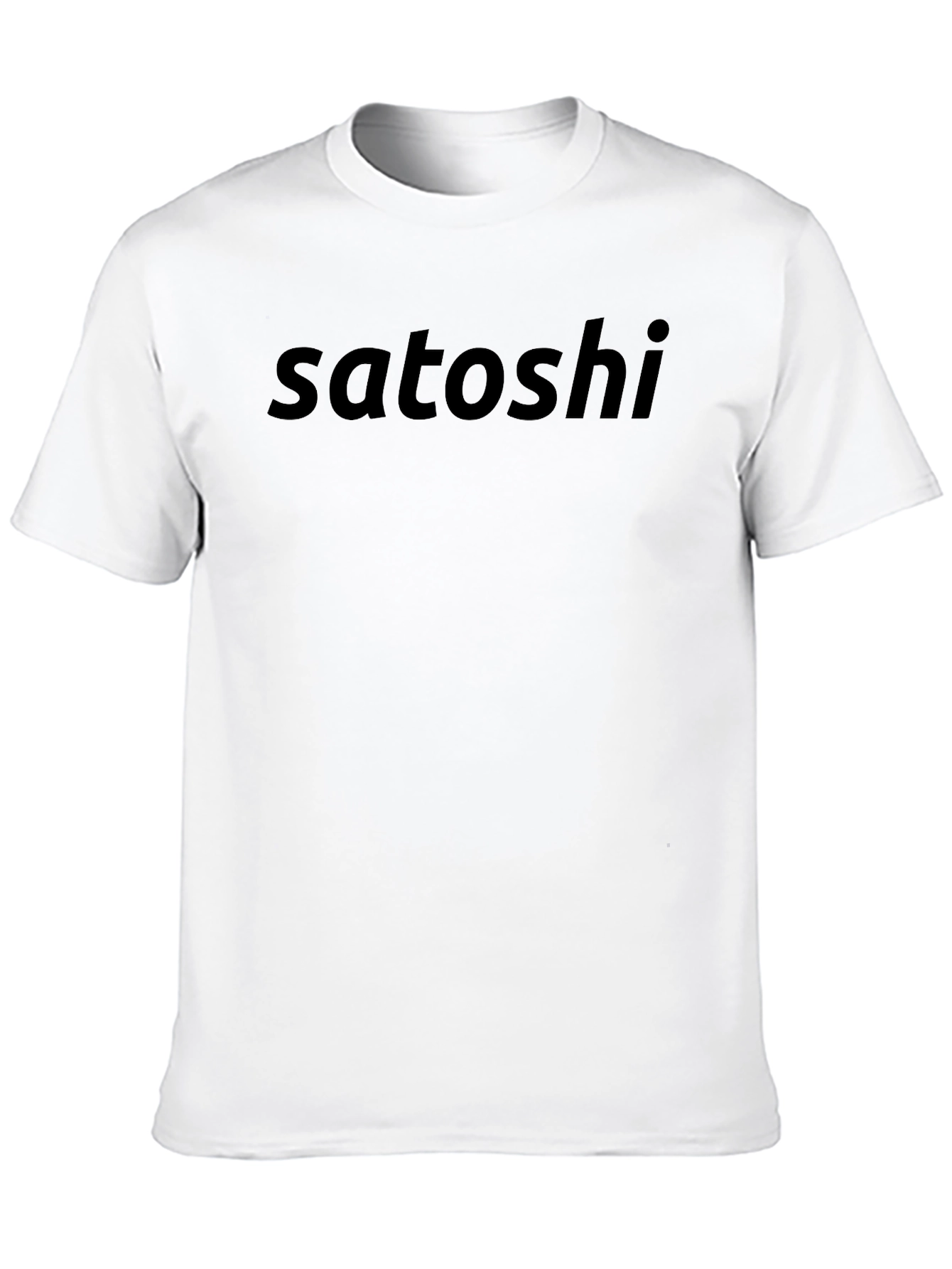 Satoshi T-Shirt - Classic Crypto Style