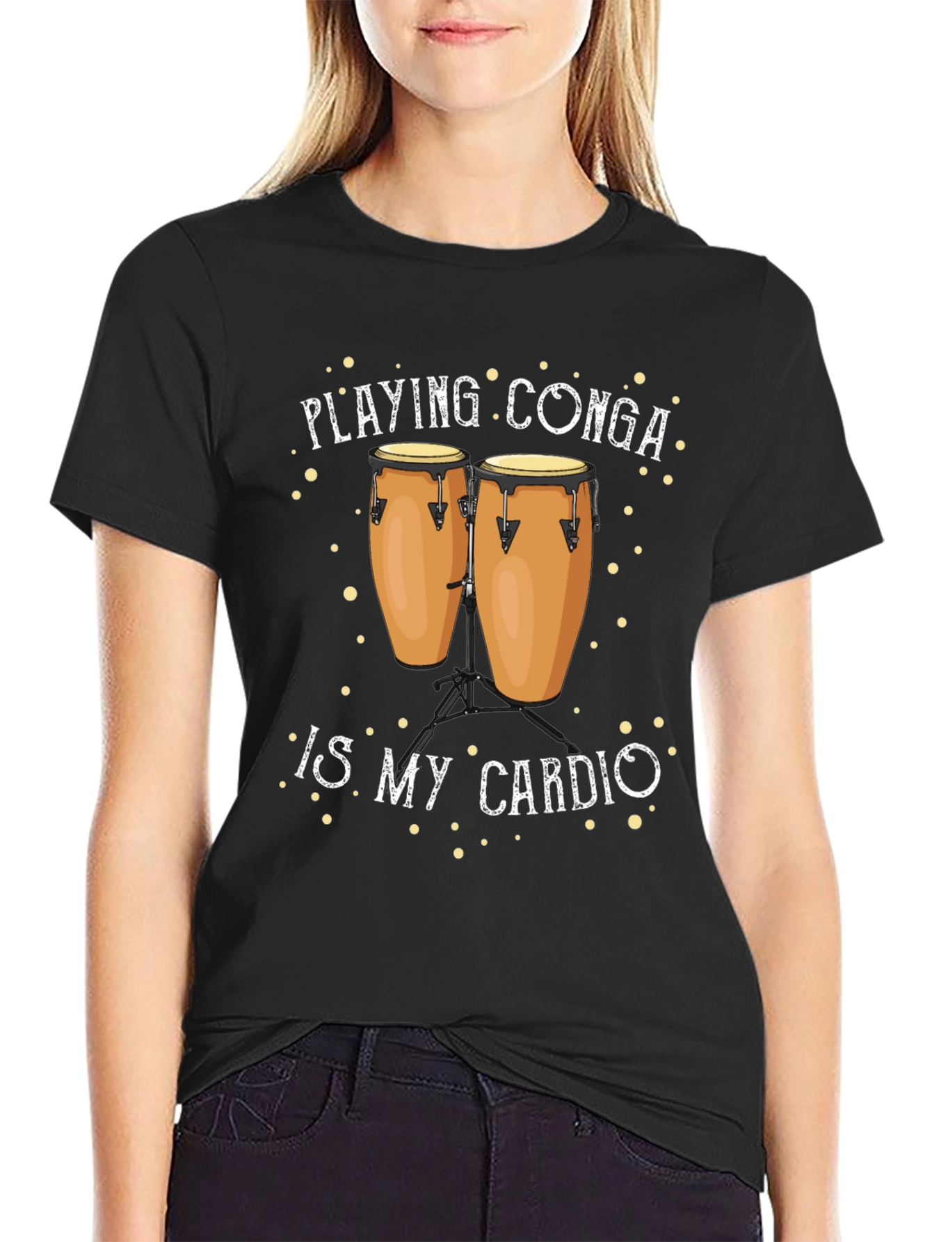 Playing Conga is My Cardio T-Shirt