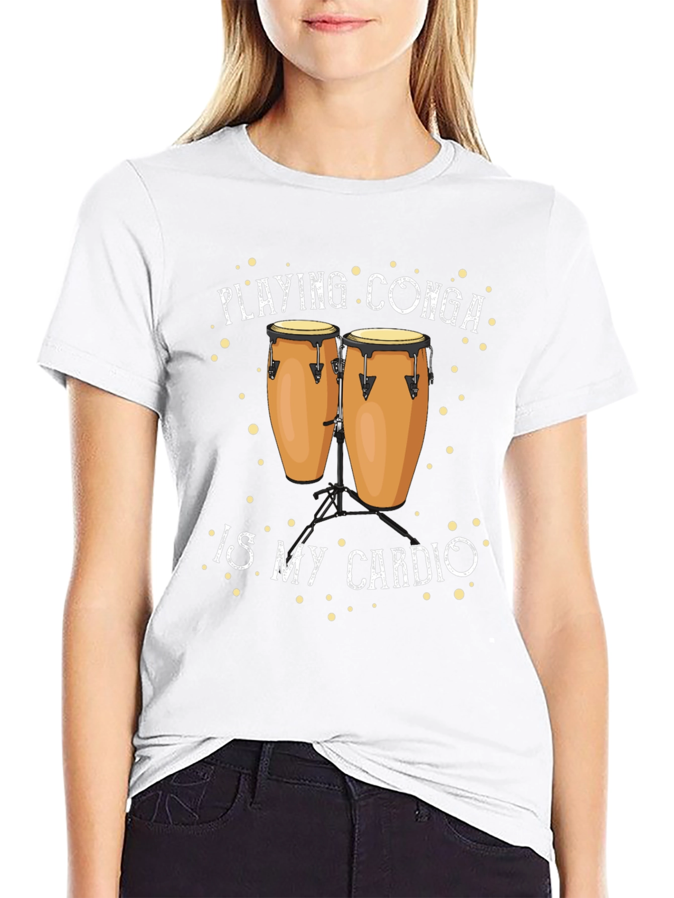 Playing Conga is My Cardio T-Shirt