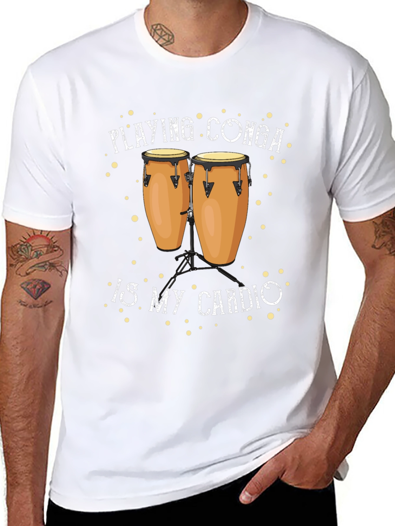Playing Conga is My Cardio T-Shirt